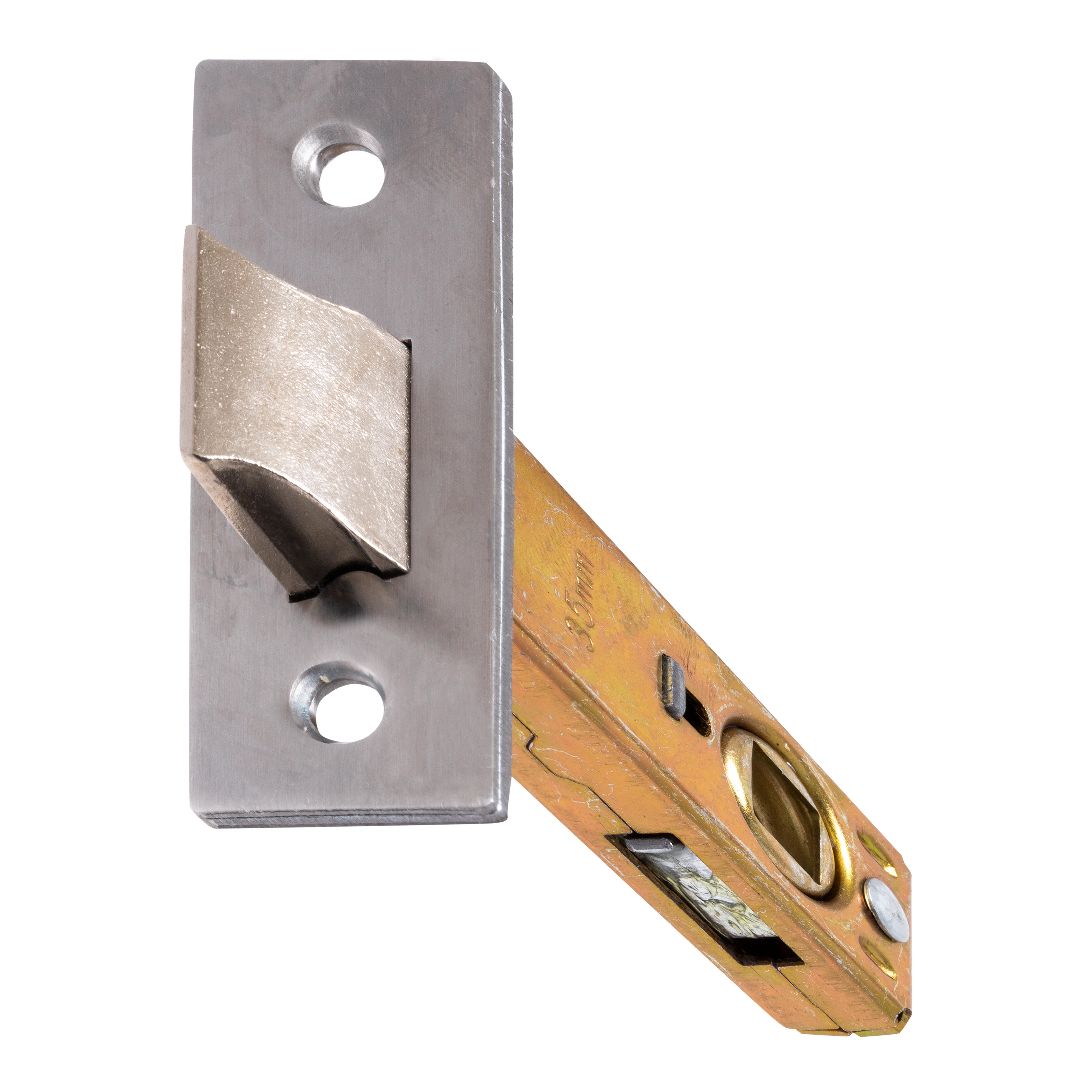 PICAPORTE TUBULAR 35  MM. CANTO RECTO NIQUEL - 3