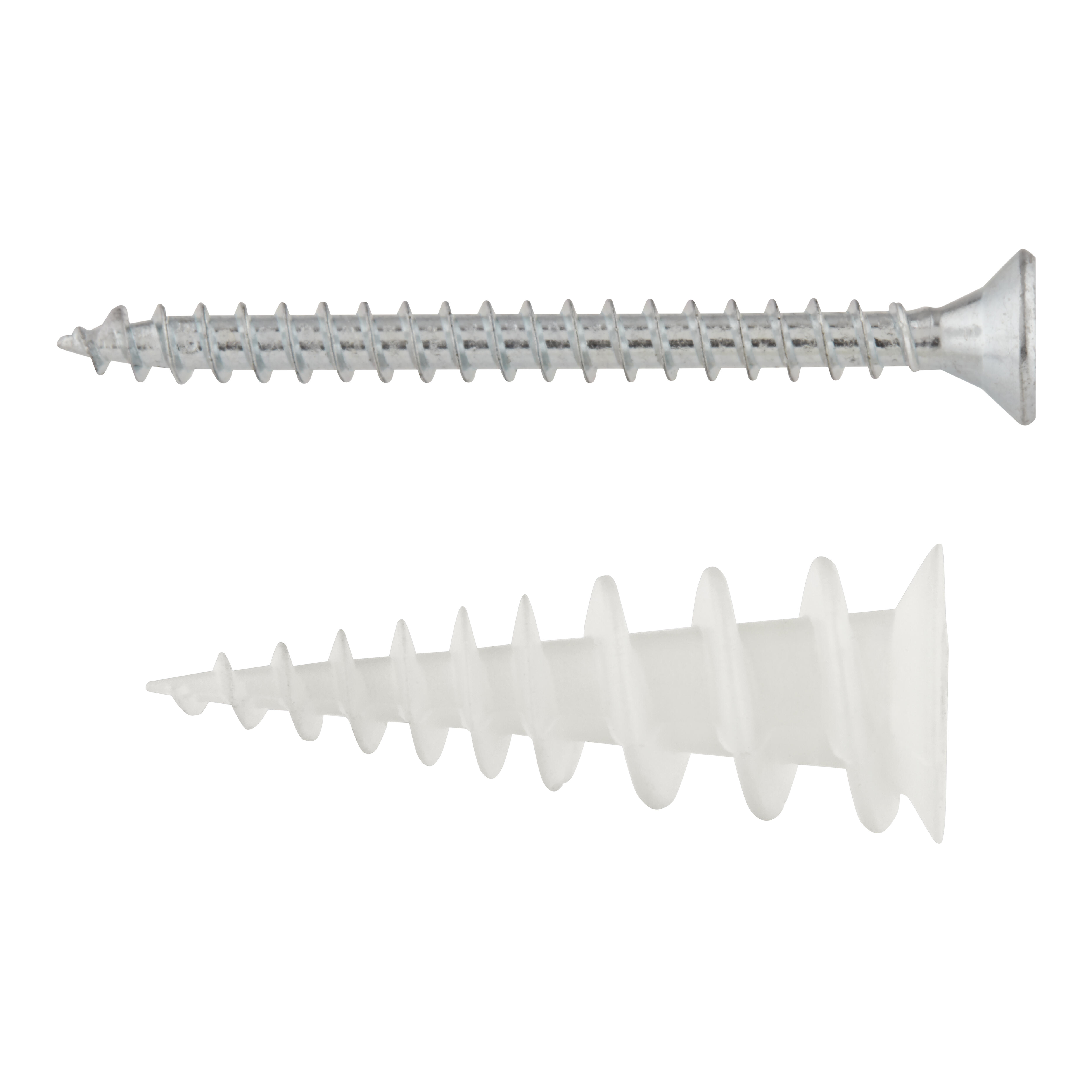 TACO NYLON PARA PLACA CARTÓN YESO DIÁMETRO 10MM LONGITUD 30MM NOUTAC 30UDS - 4