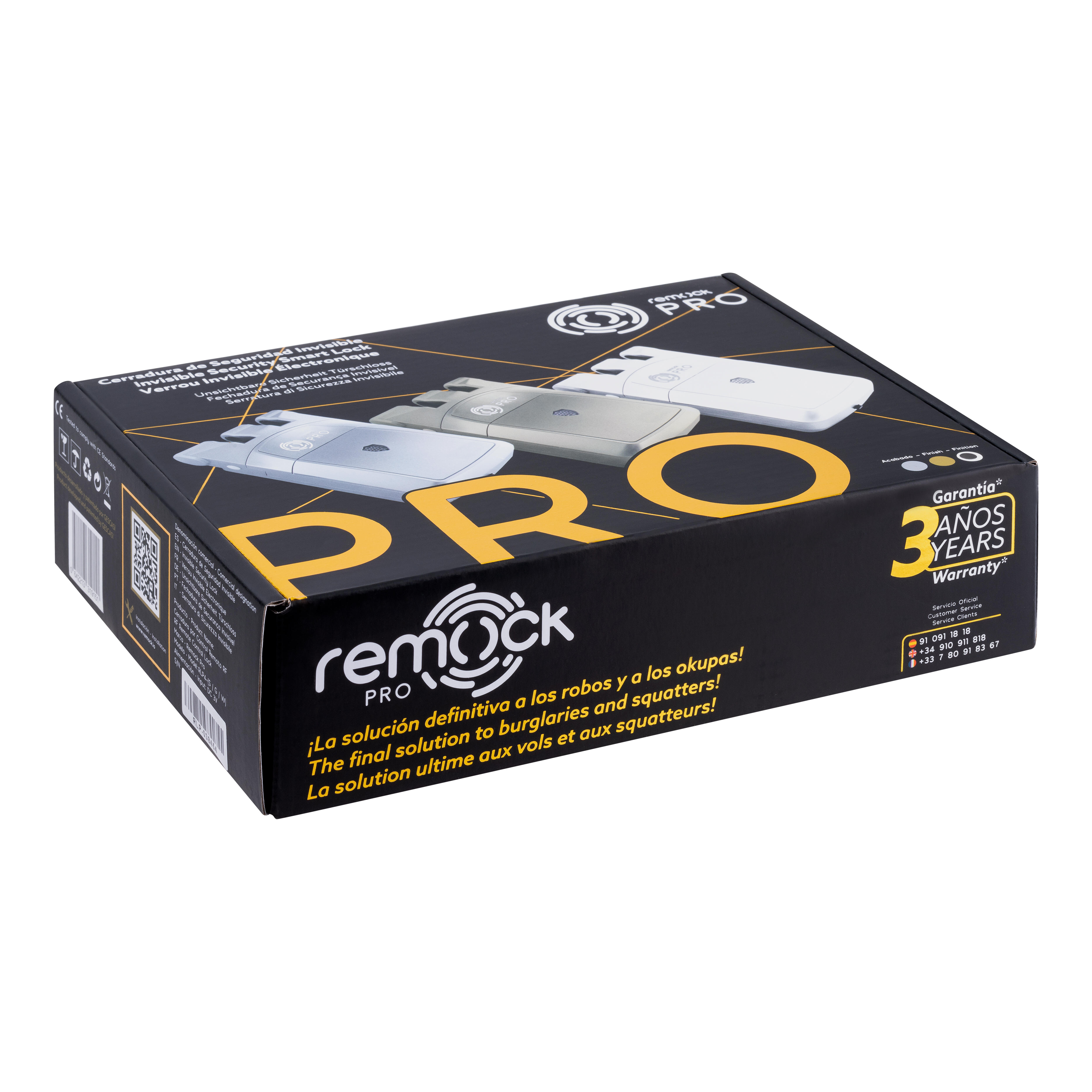 CERRADURA INVISIBLE REMOCK LOCKEY PRO RLP BLANCA - 9