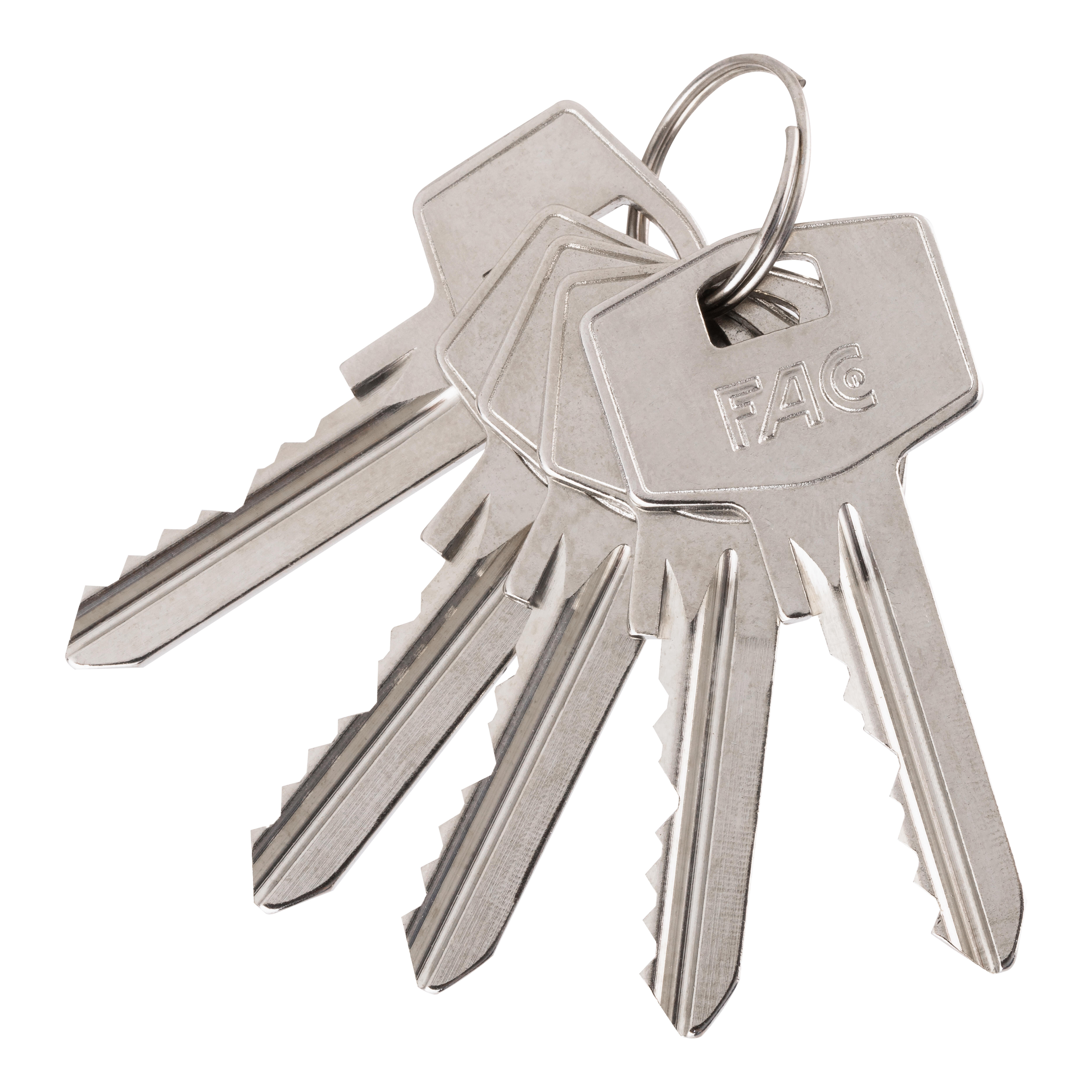 CILINDRO BOMBIN 35X35MM SERRETA LEVA 13.5MM NIQUEL  FAC - 3