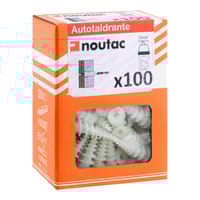 TACO NYLON PARA PLACA CARTÓN YESO DIÁMETRO 15MM LONGITUD 35MM NOUTAC 100UDS - 2