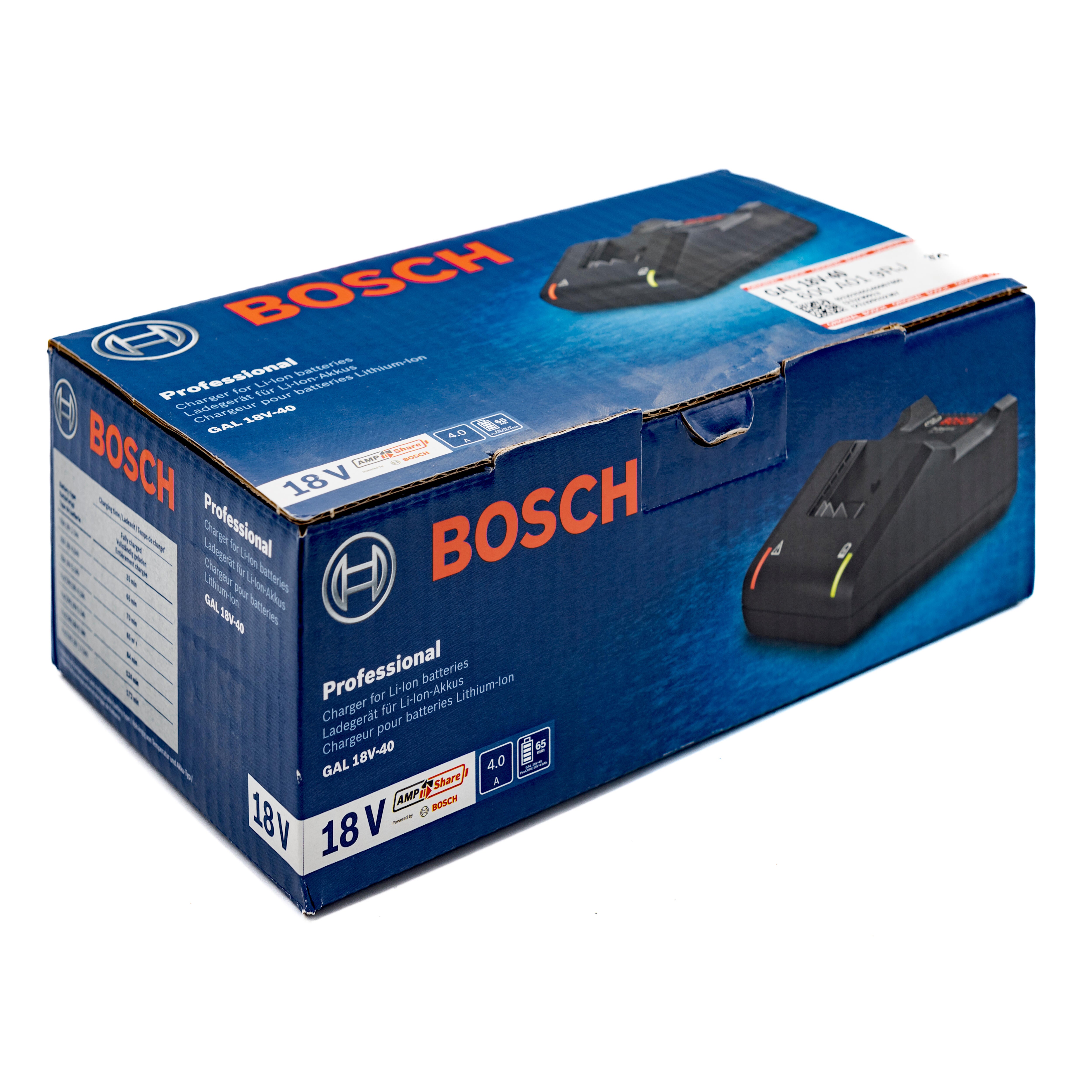 CARGADOR BATERÍAS BOSCH GAL 18V-40 18V - 3