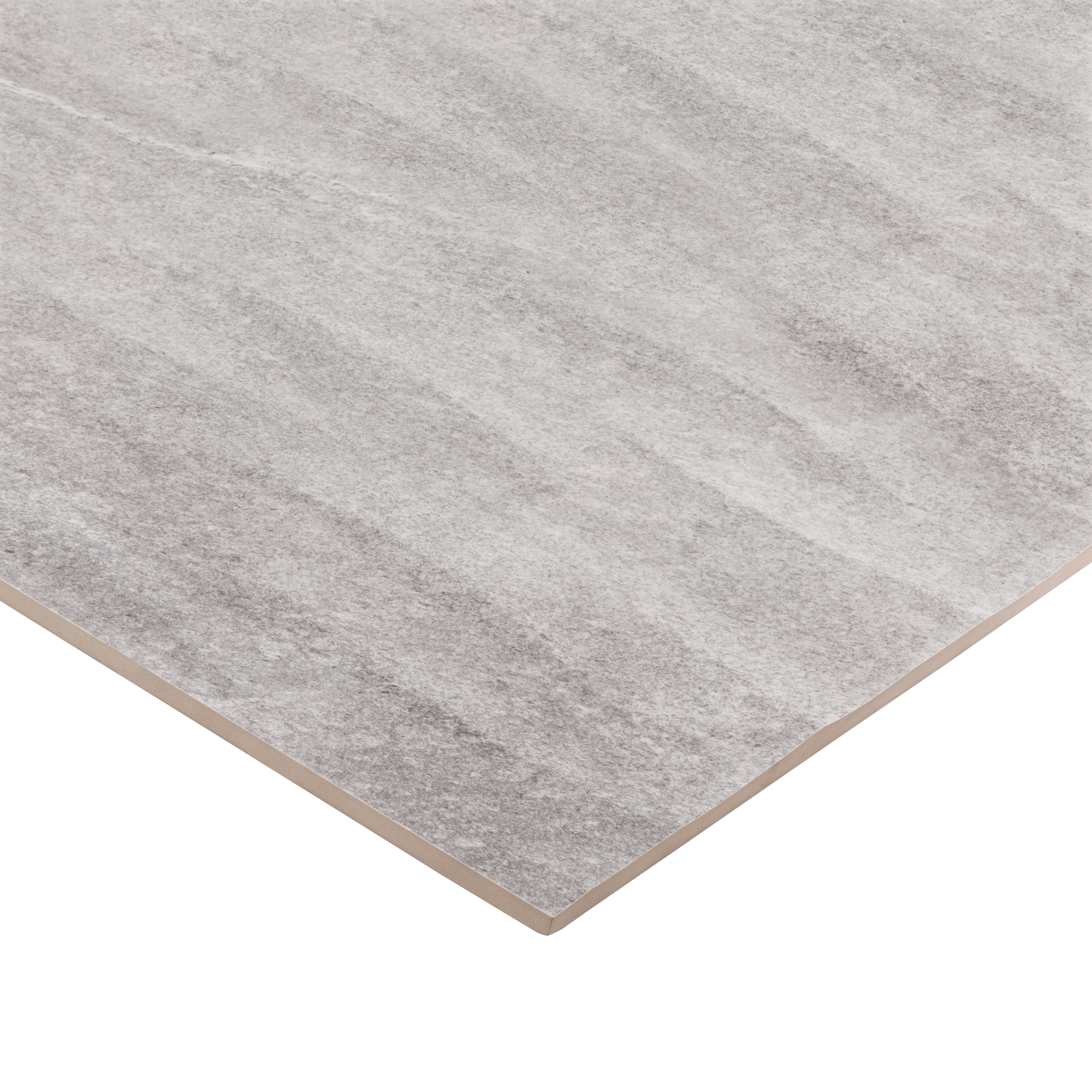 AZULEJO PASTA BLANCA 30X90CM BURDEOS DECOR GRIS - 3