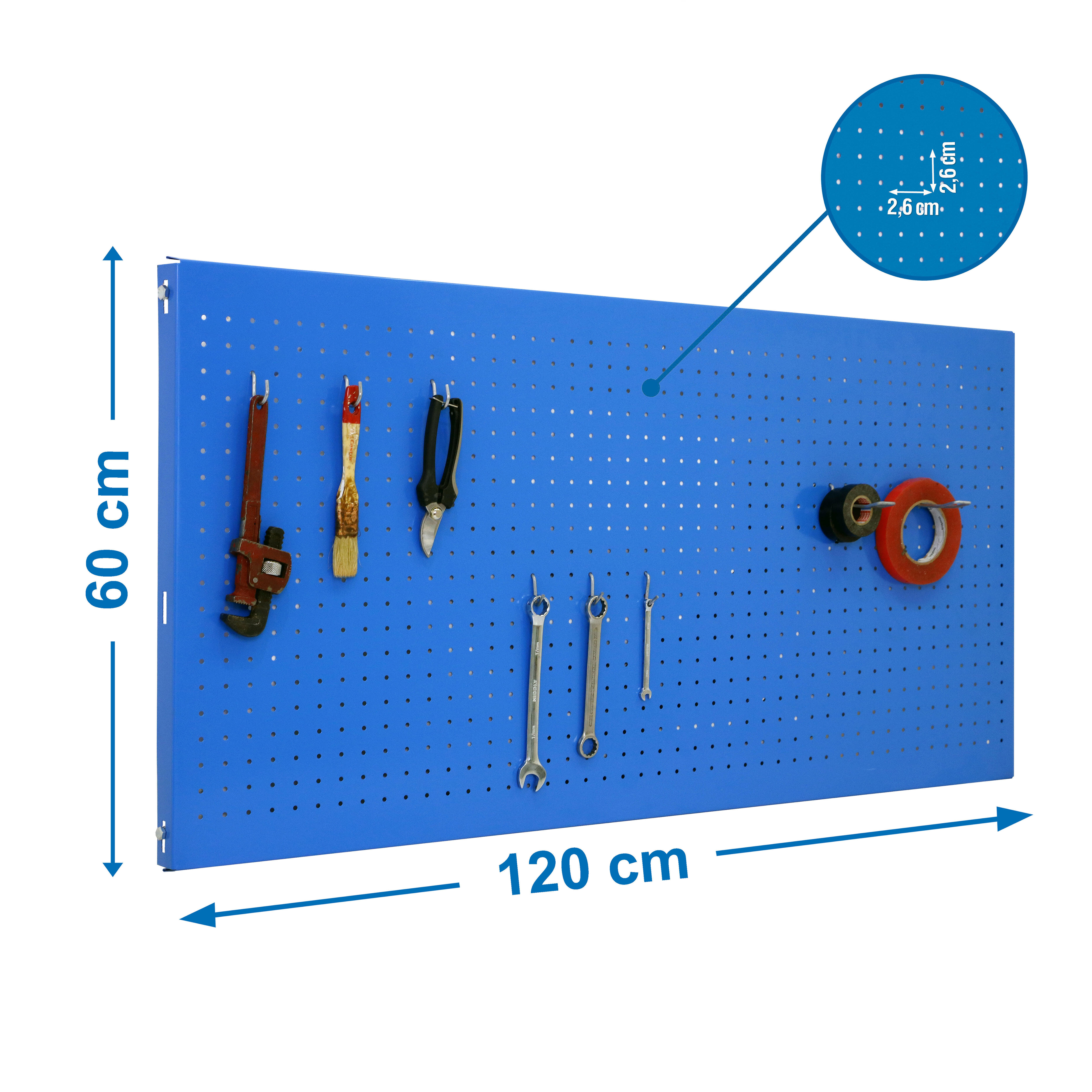  PANEL PERFORADO PORTA HERRAMIENTAS - 4