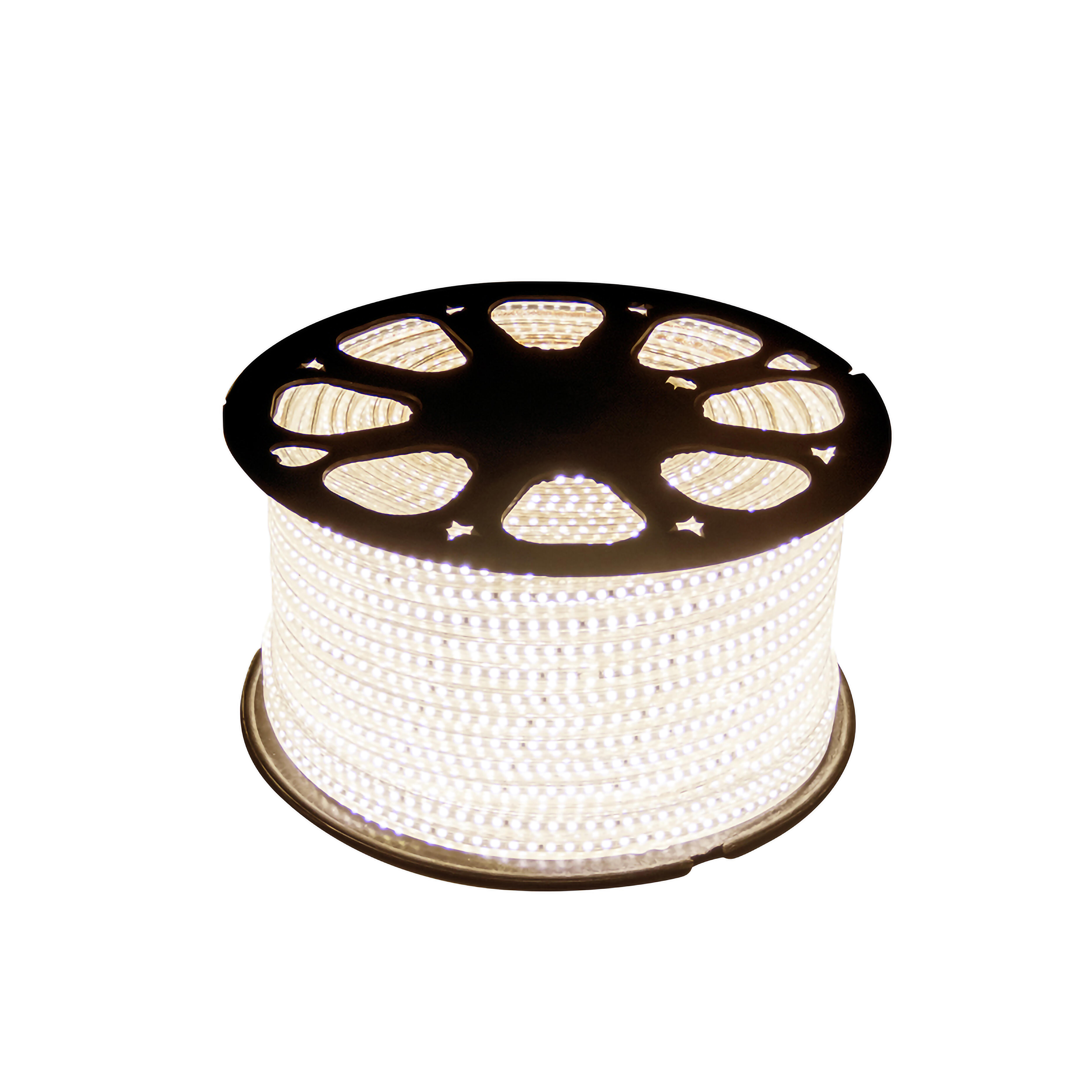 TIRA LED 230V AL CORTE 12W/M LUZ CÁLIDA IP65  - 2