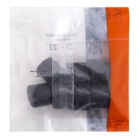 CONTERA EXTERIOR PLASTICO 22MM NEGRA 8 UDS - 2