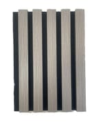 REVESTIMIENTO DE LISTONES MELAMINA GRIS 250X60X1.8 CM - 2