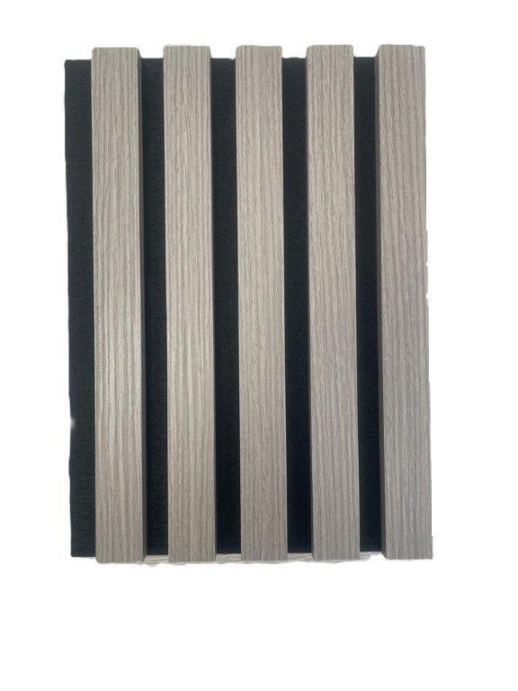 REVESTIMIENTO DE LISTONES MELAMINA GRIS 250X60X1.8 CM - 2