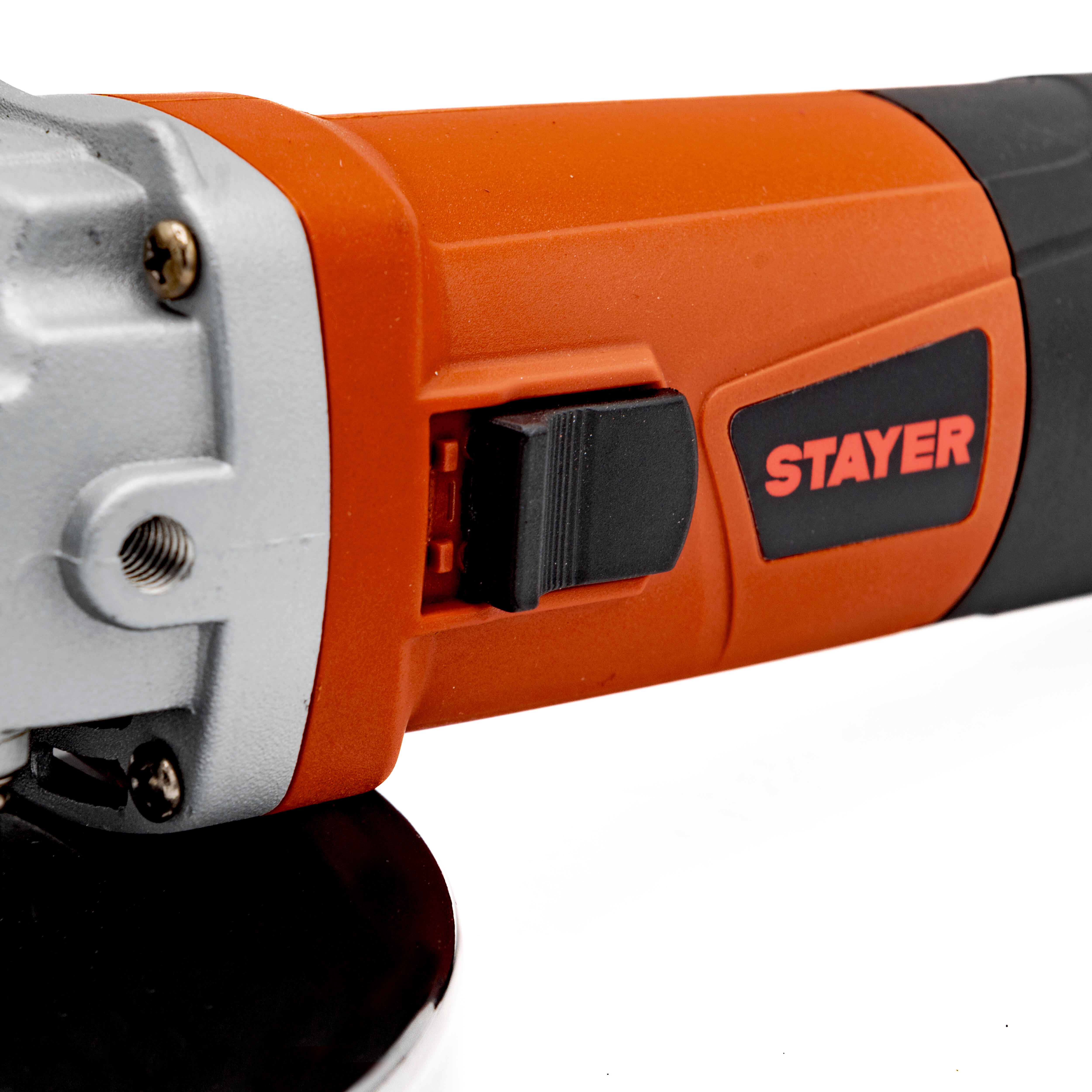 AMOLADORA STAYER SAB 1011 BE 1000W 125MM  - 8