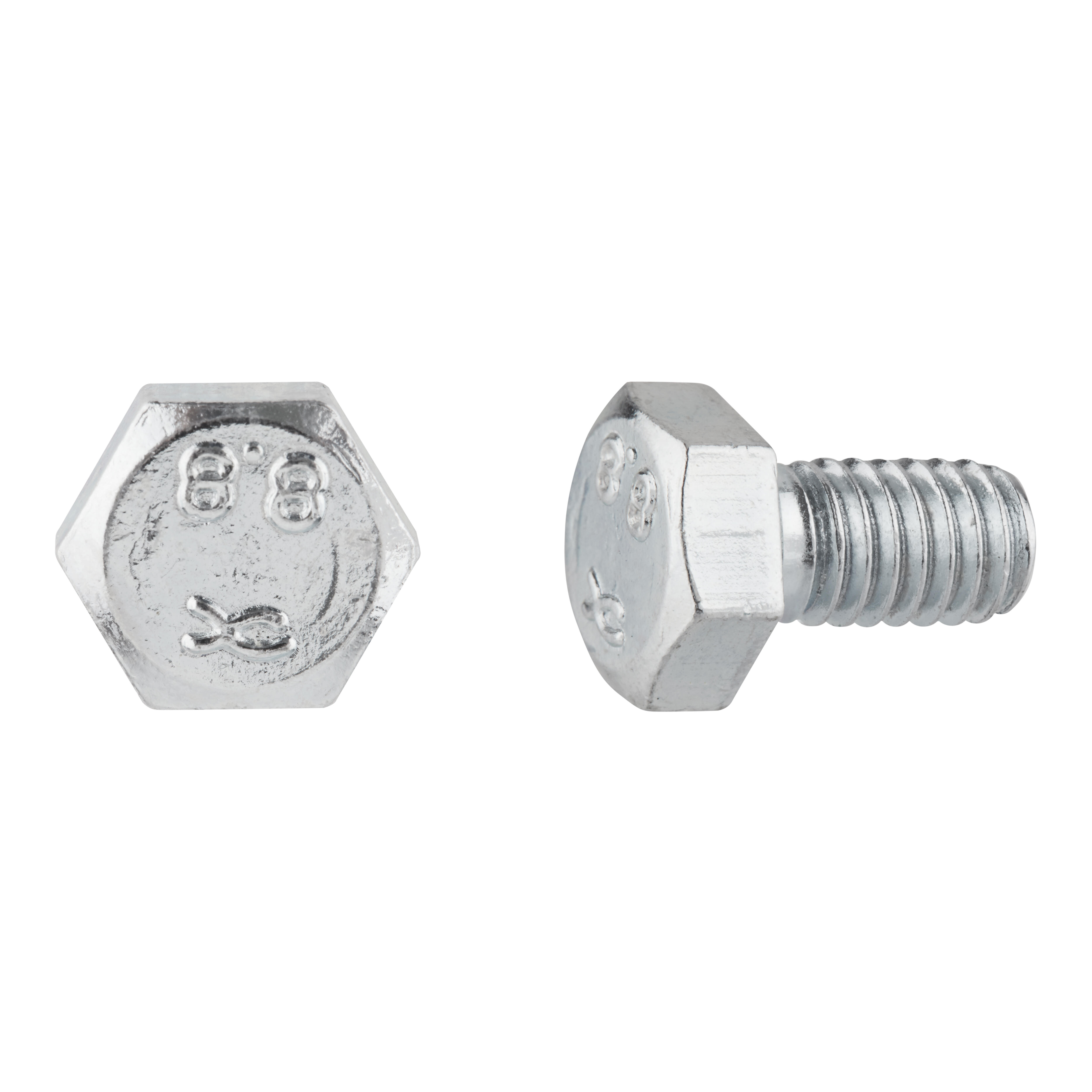 TORNILLOS MÉTRICOS HEXAGONALES PARA METAL CINCADOS 6X10MM. 200UDS - 3