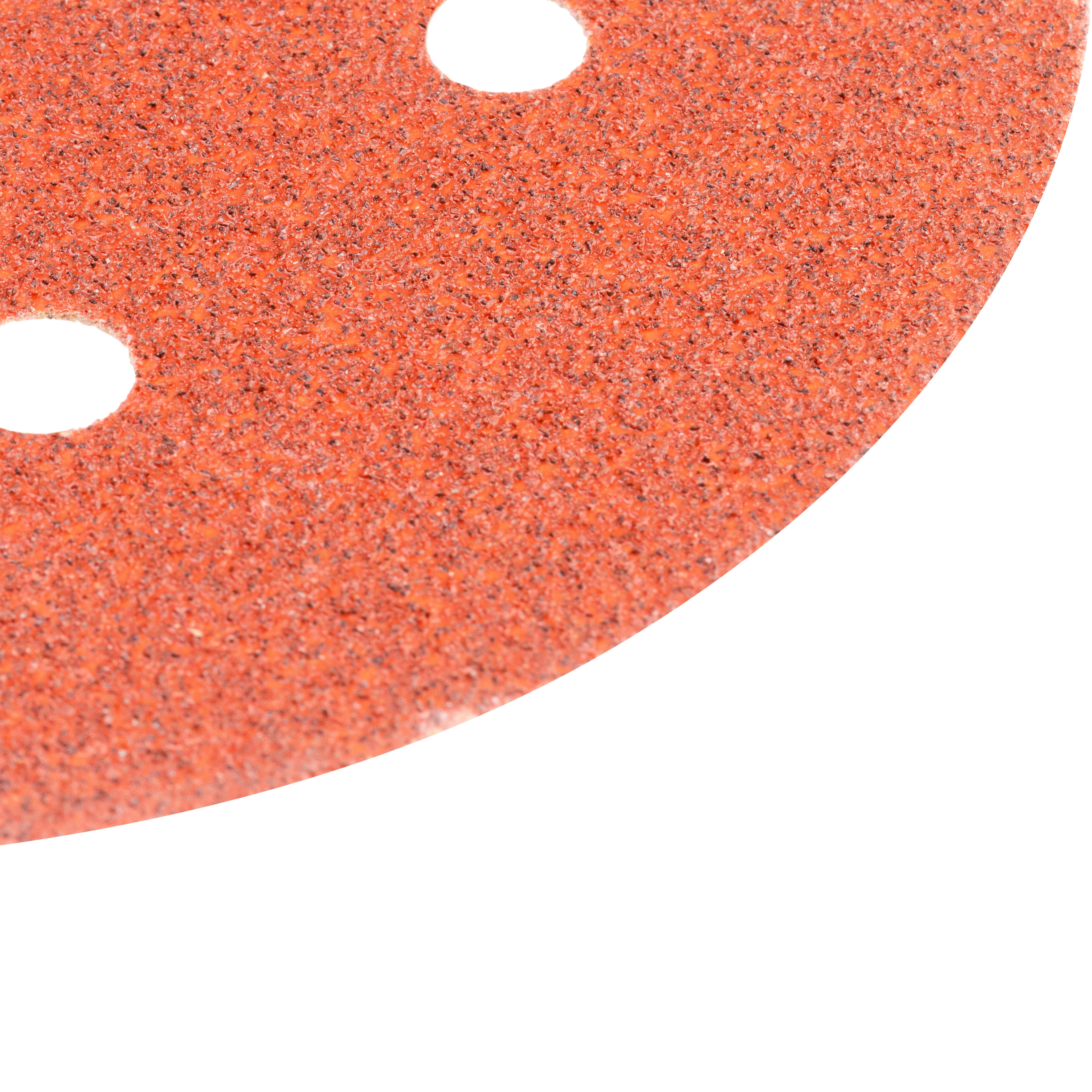 6 DISCOS DE LIJA 150MM 6 AGUJEROS GRANO 80 - 3