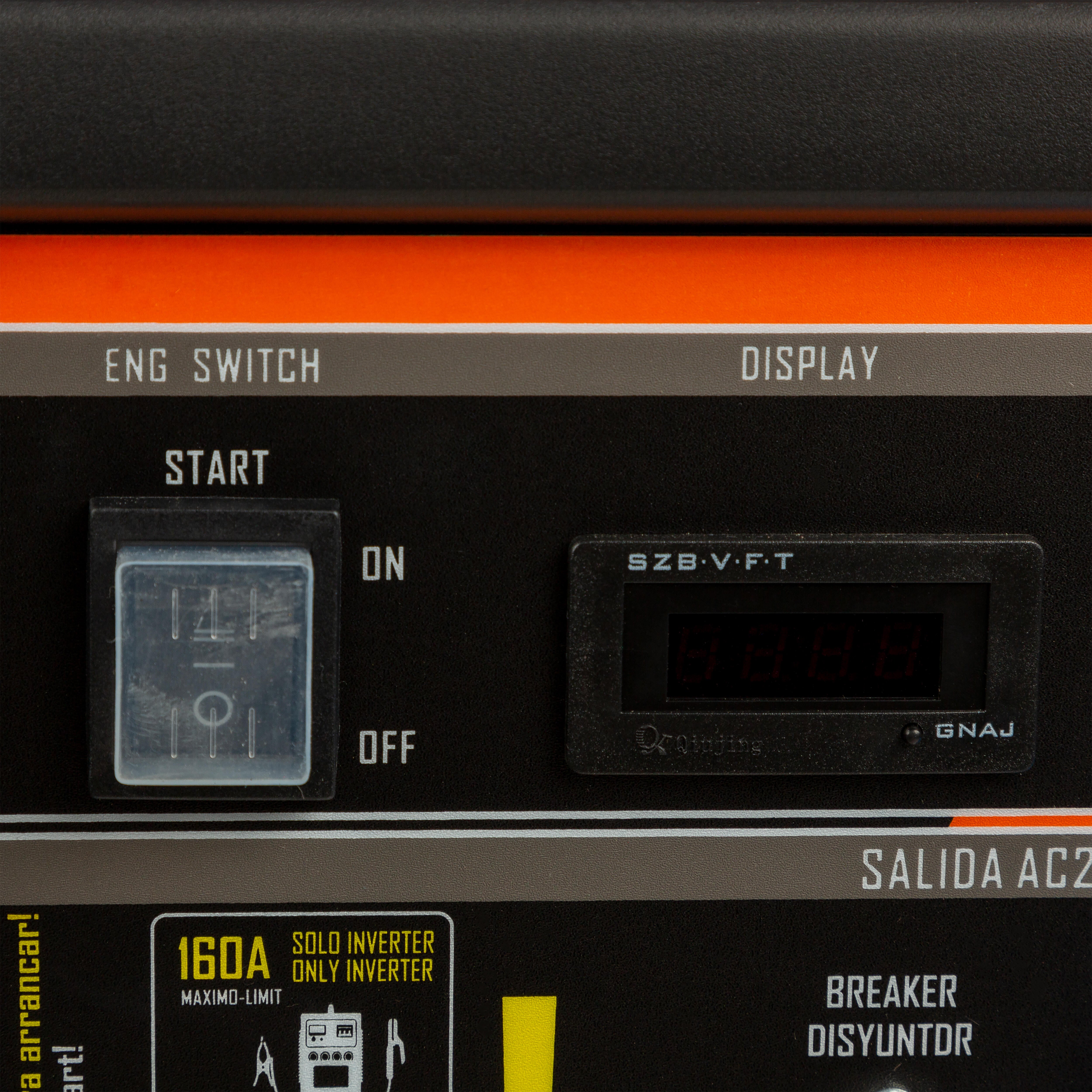 GENERADOR ELÉCTRICO GASOLINA 7000W GENERGY TURBO 7000E - 6