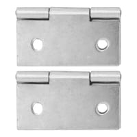 BISAGRA HIERRO CUADRADA 40 X 40  MM. ZINCADA. 2 UDS - 3