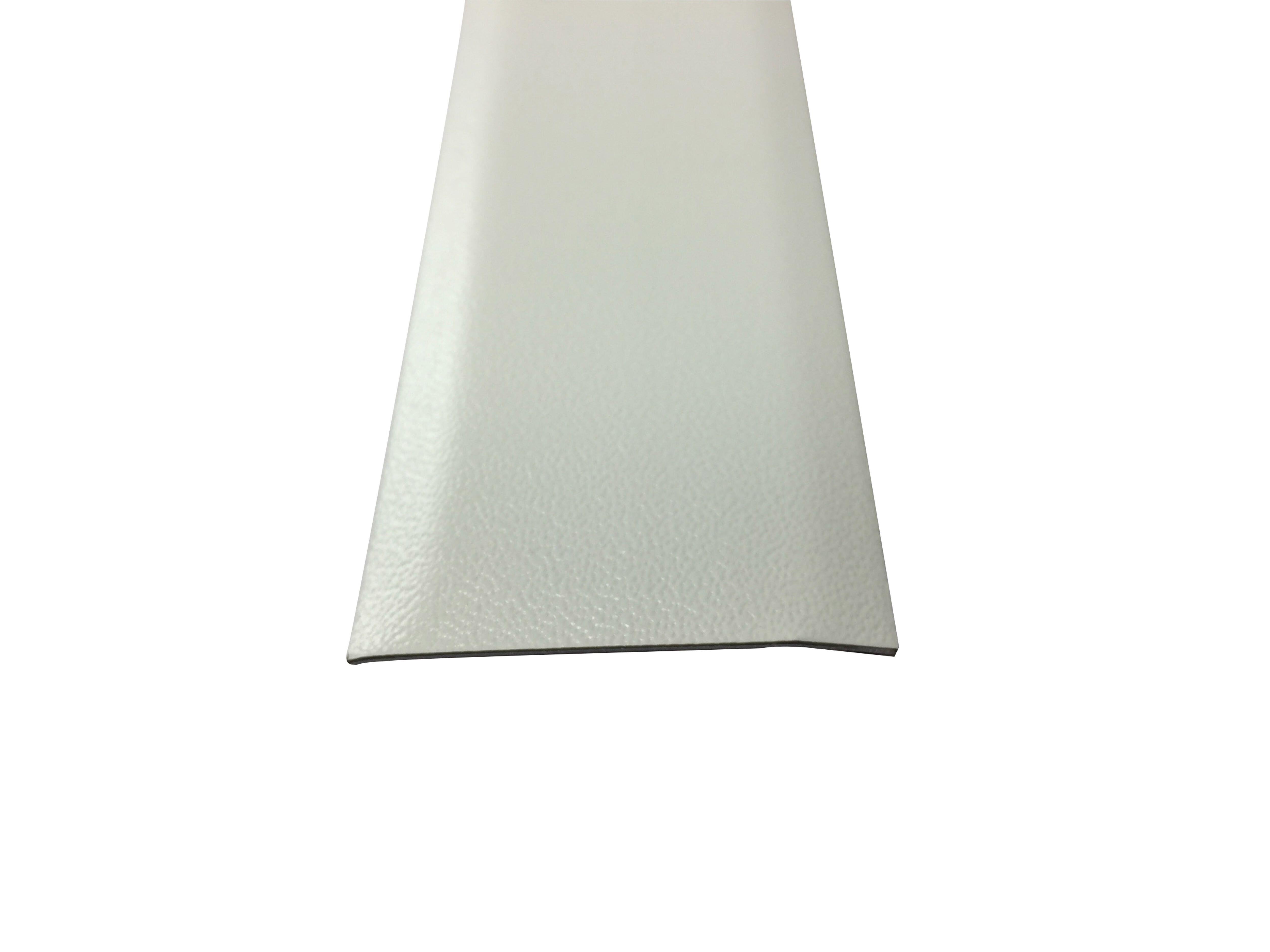 PERFIL DE TRANSICION ADHESIVO ACERO BLANCO 83CM - 2