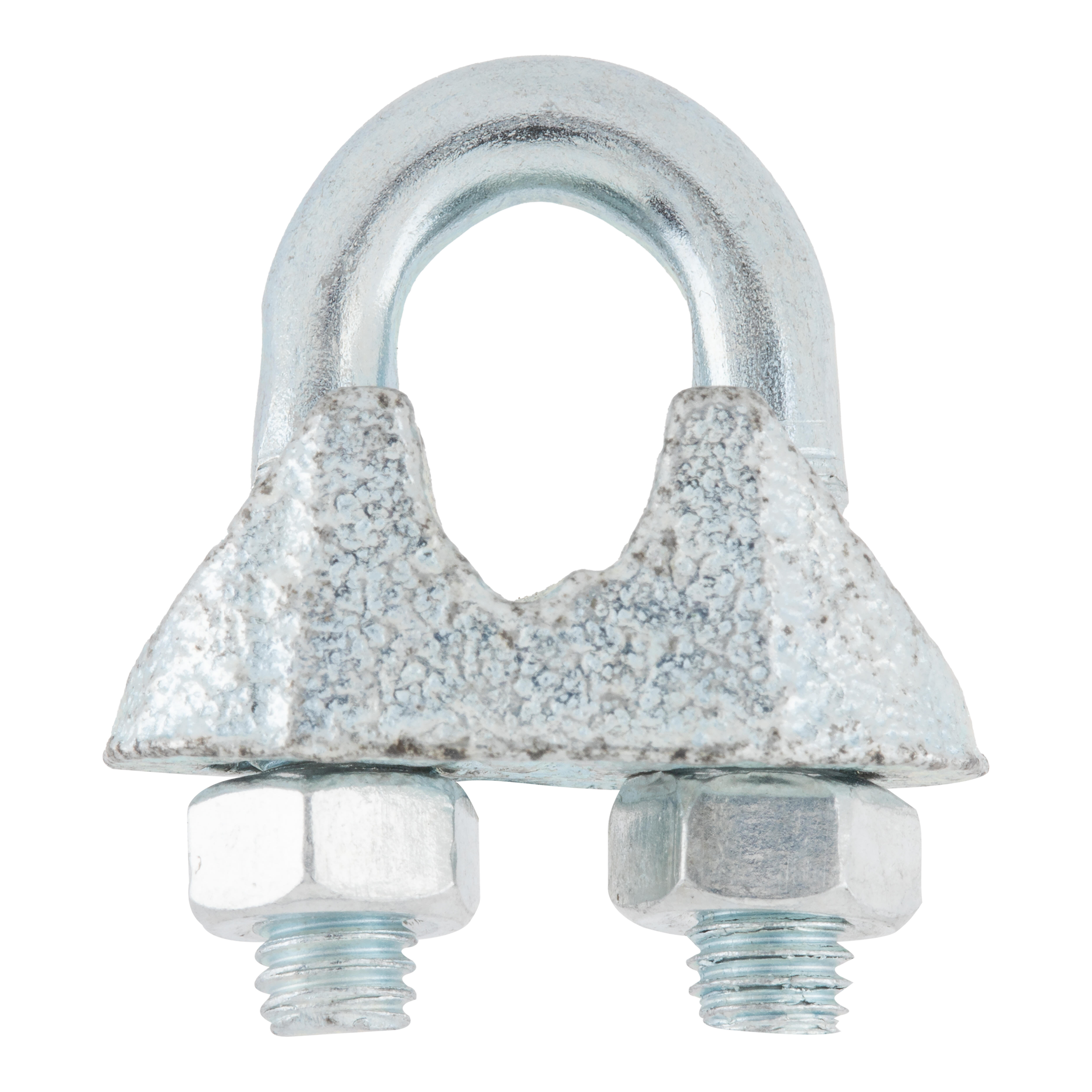 SUJETACABLE ESTRIBO DIN 741 GALVANIZADO 6.5 MM. 10 UDS - 3