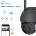 CAMARA IP WIFI EXTERIOR MOTORIZADA NEGRA - 3