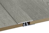 PERFIL TRANSICIÓN DE ALUMINIO ROBLE INKA 240 CM - 2