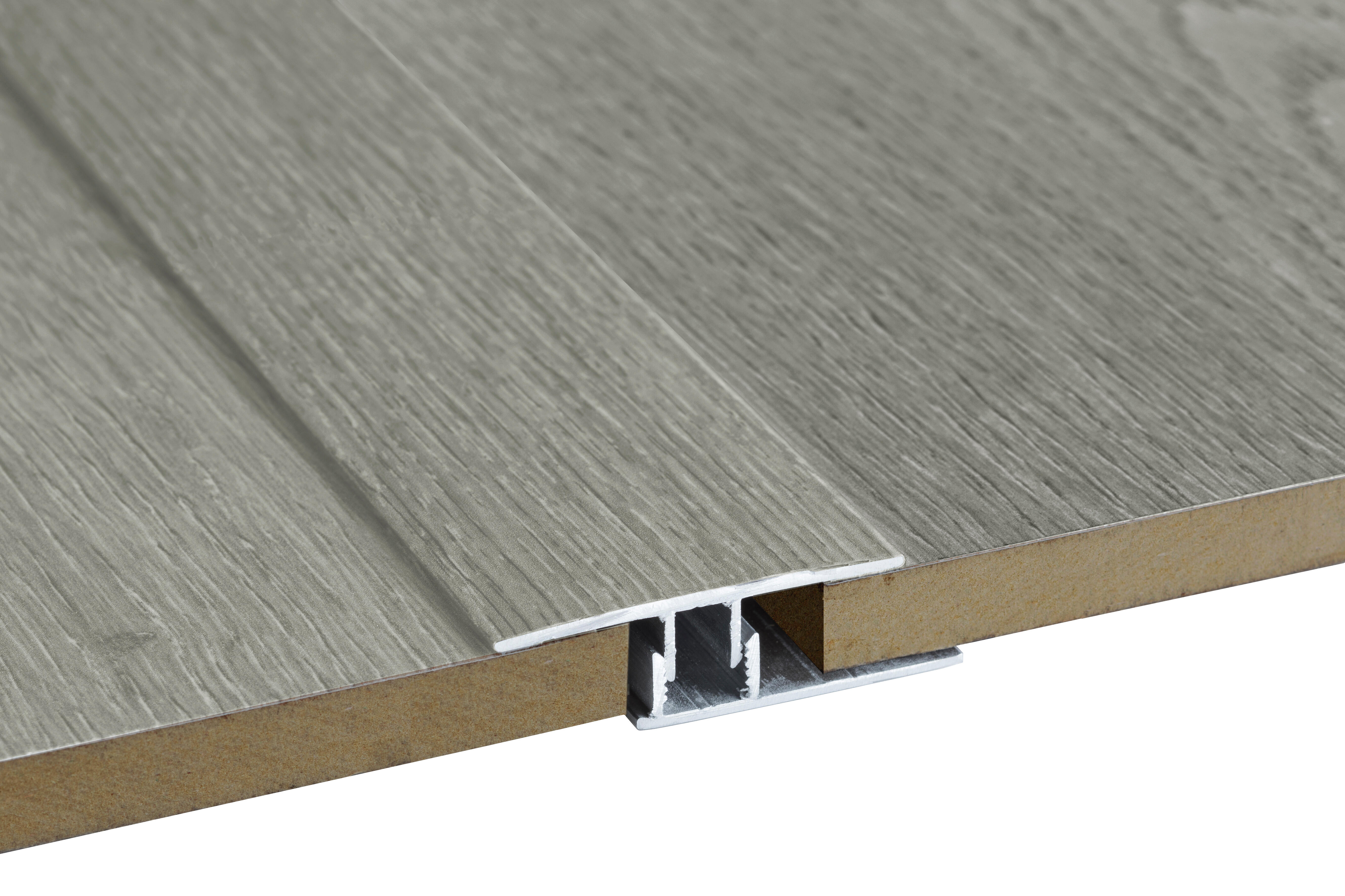 PERFIL TRANSICIÓN DE ALUMINIO ROBLE INKA 240 CM - 2