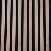 REVESTIMIENTO ACÚSTICO DE LISTONES MELAMINA ROBLE 260X57.2X1.5 CM - 2