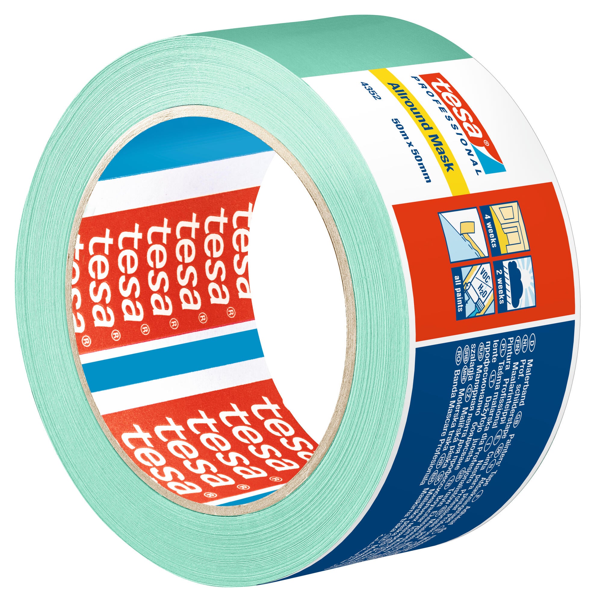 CINTA DE PINTOR EXTERIOR 50MM 50M - 3