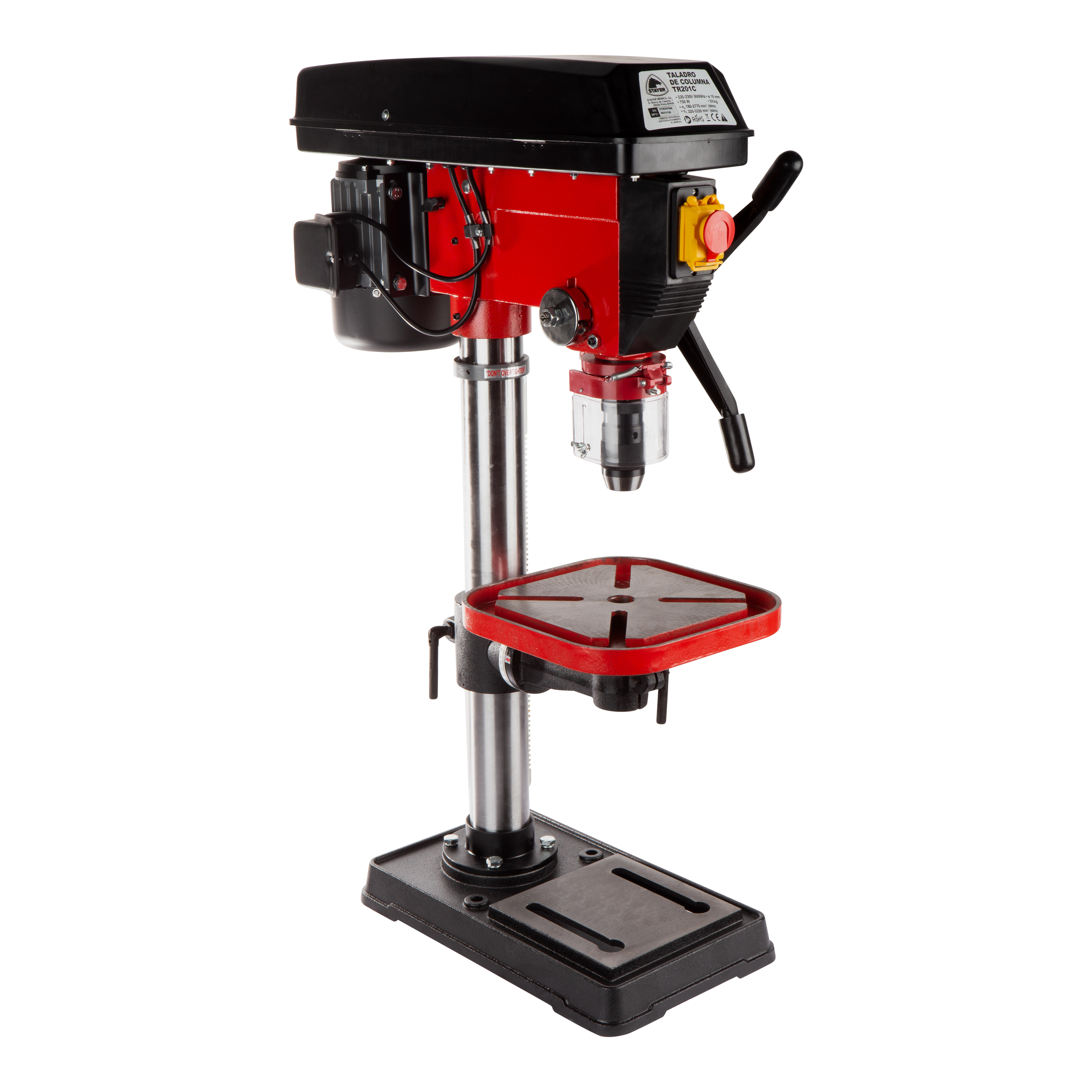 TALADRO DE COLUMNA 750W  STAYER TR201C - 10