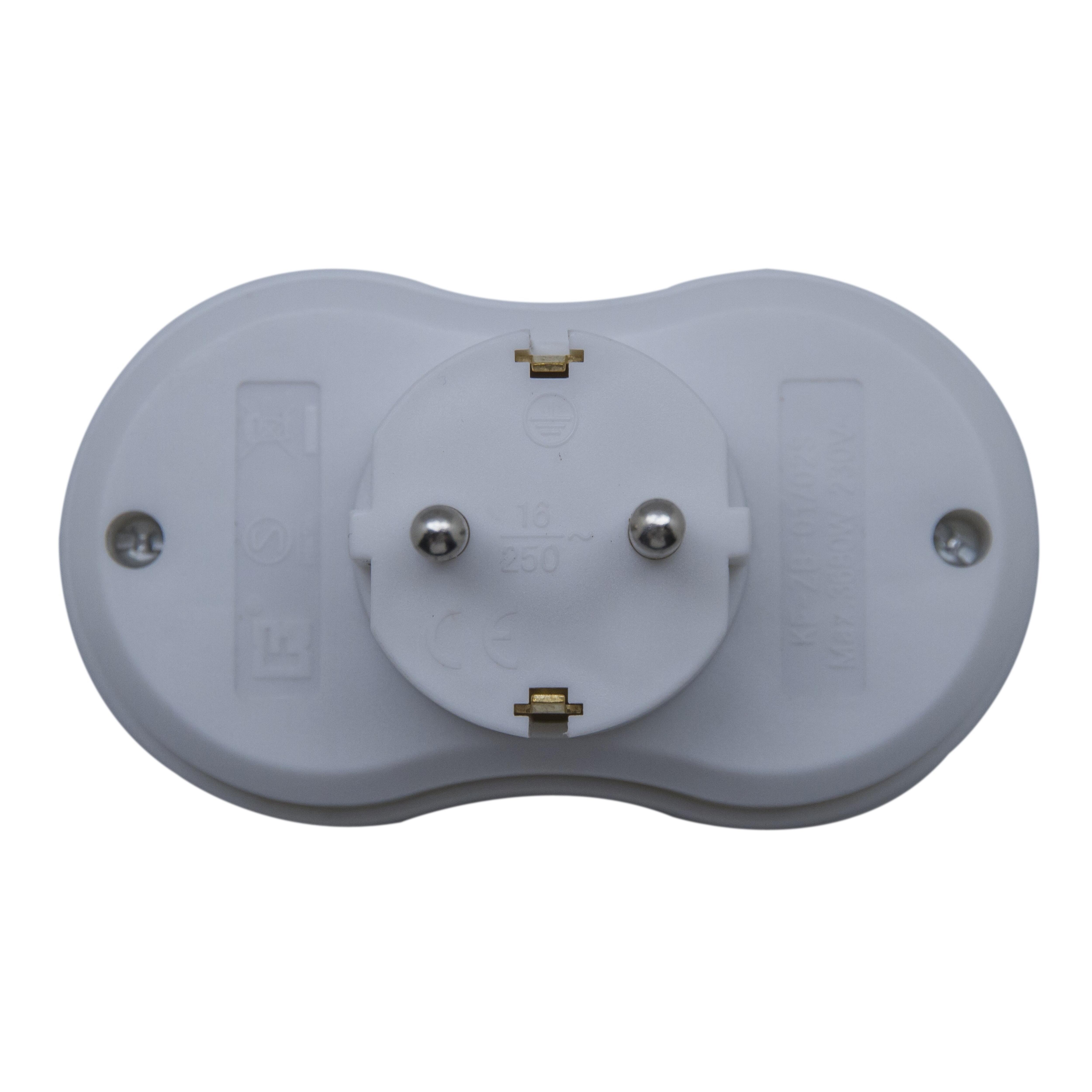 ADAPTADOR PARA BASE 2 TOMAS 16A FRONTAL - 3