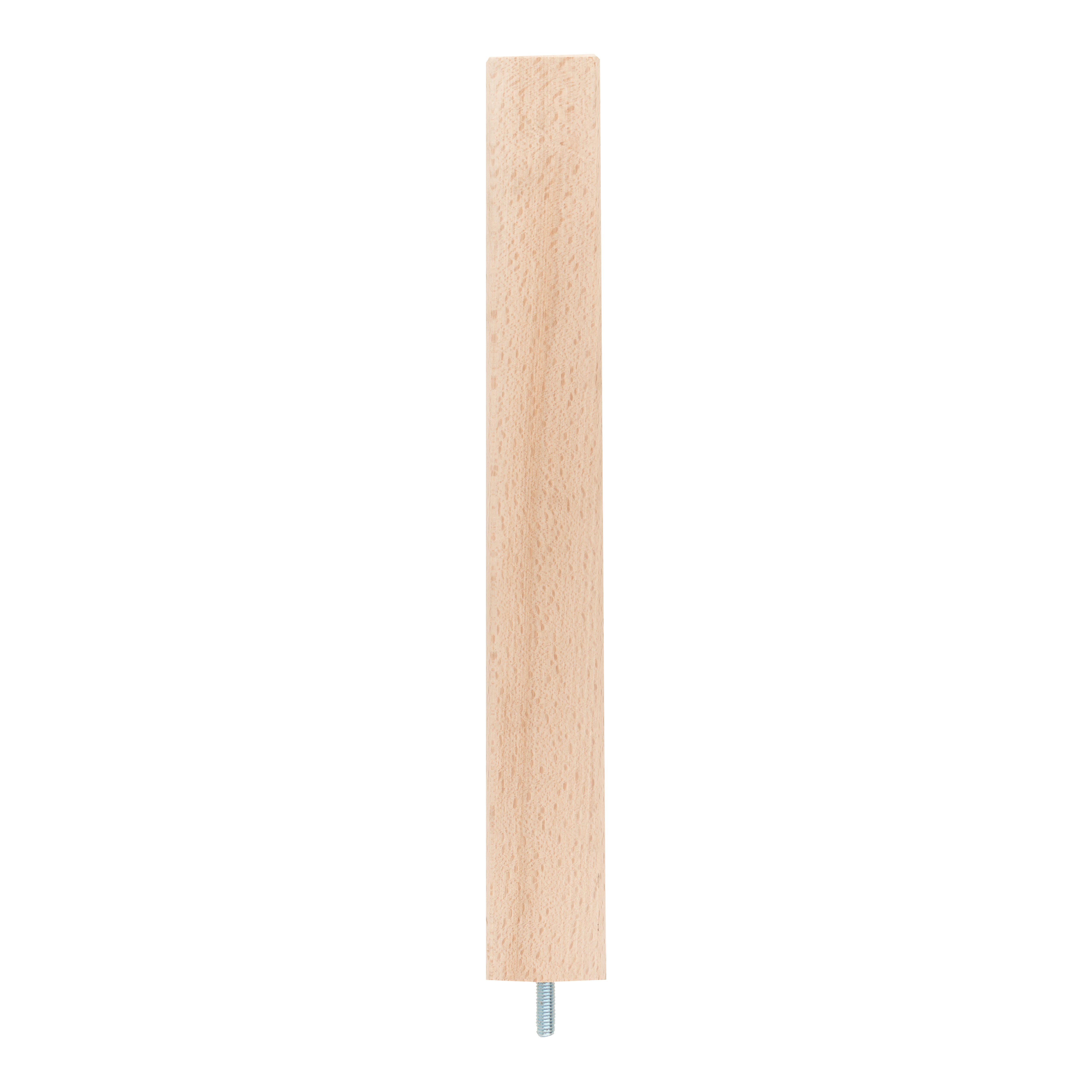 PATA MUEBLE HAYA CUADRADA 360MM 46MM MADERA.  - 2