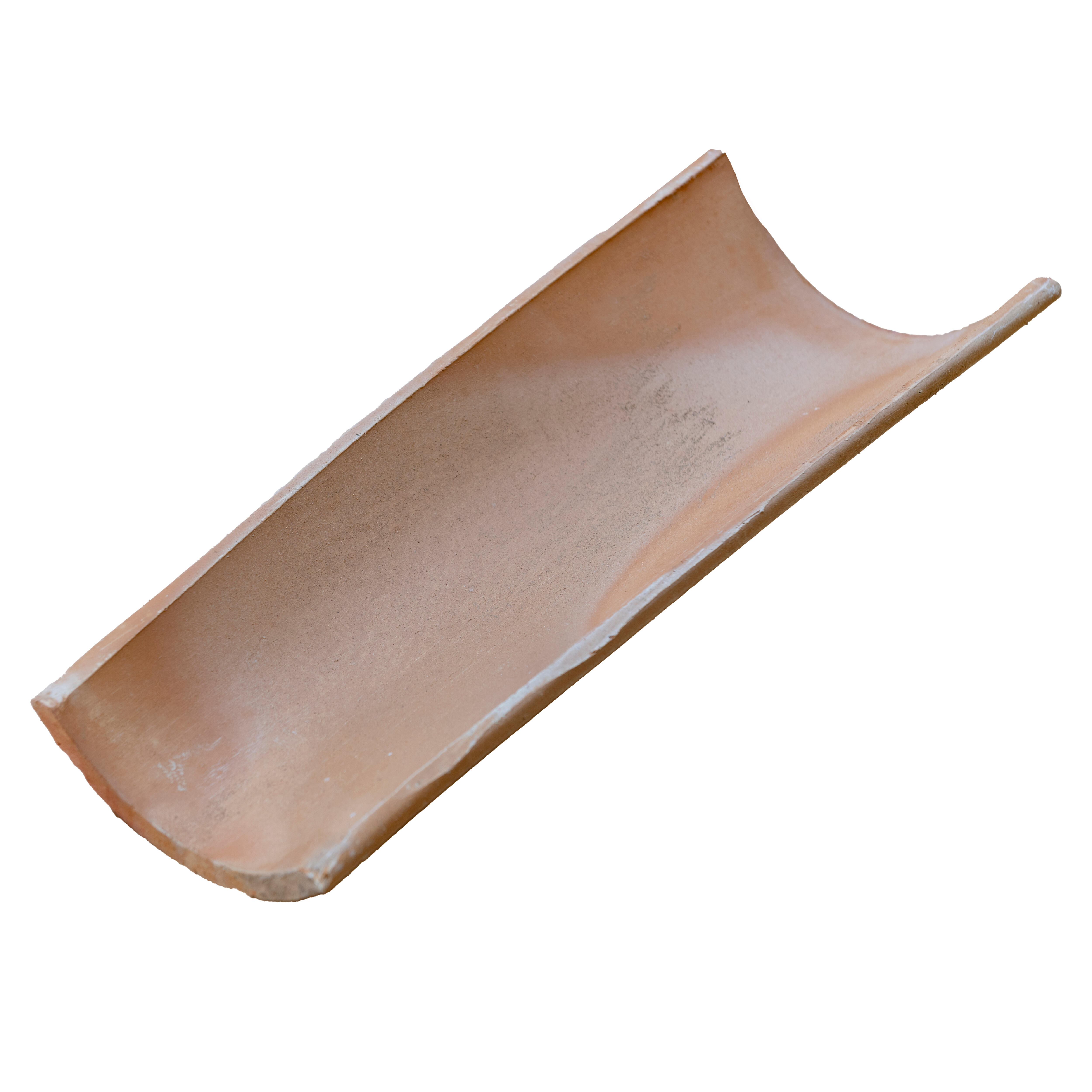 TEJA CERÁMICA CURVA MALLORQUINA NATURAL ARTESANA 43/45 CM - 7
