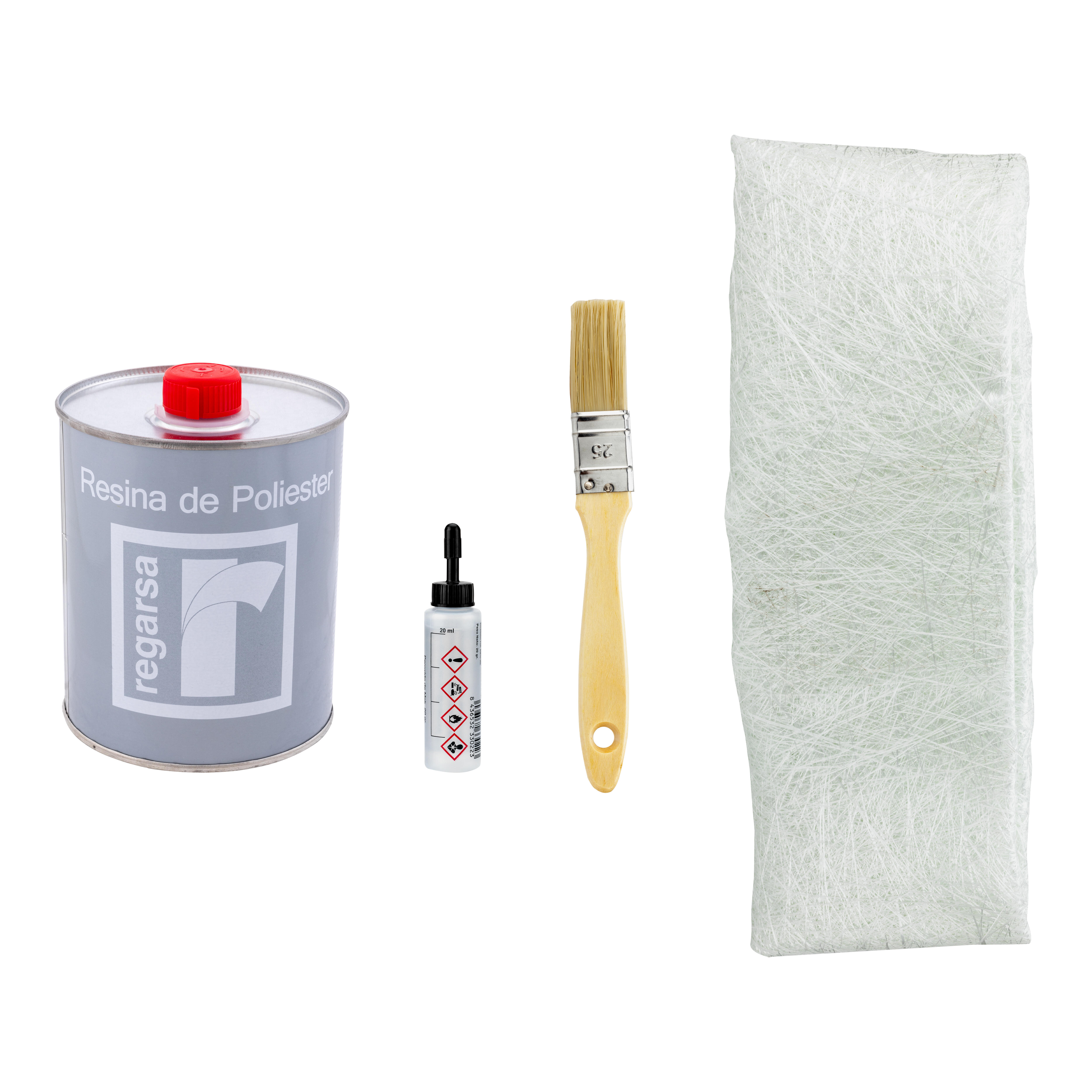 KIT POLIESTER 0,7KG - 2