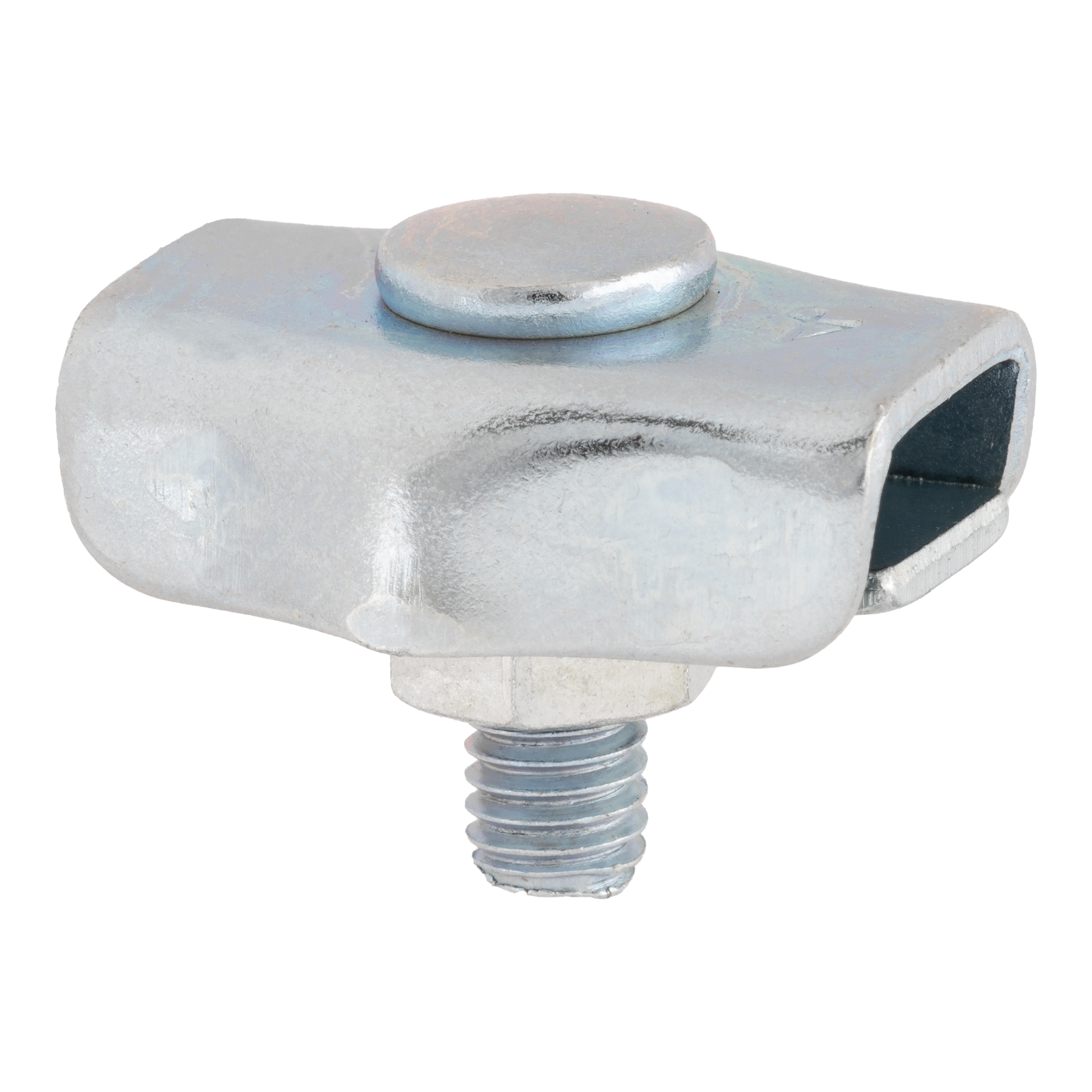 SUJETACABLE PLANOS SIMPLE GALVANIZADO 4 MM. 8 UDS - 3