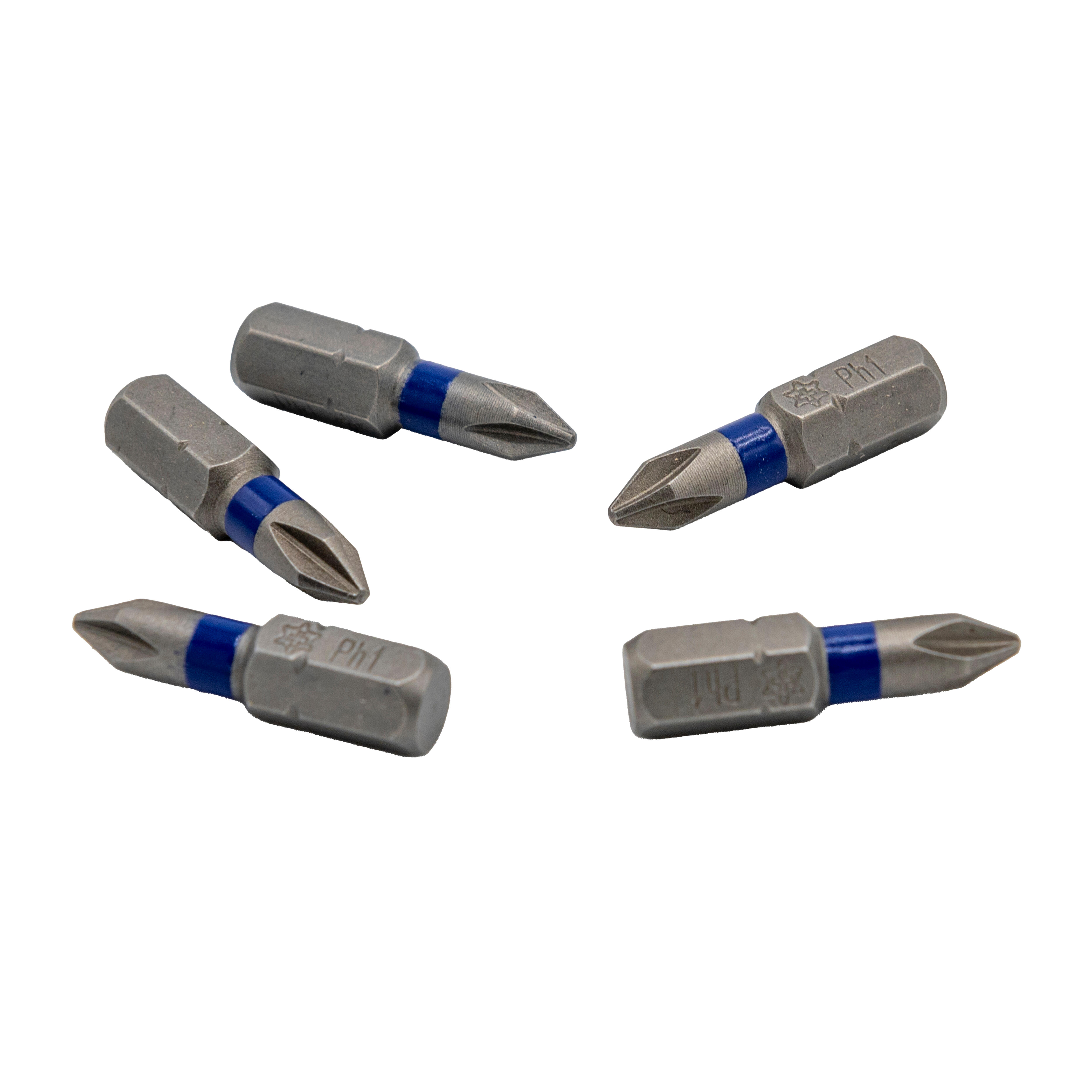 PUNTAS PARA ATORNILLADOR PHILIPS PH1 CORTA L25 IZAR 5 UDS - 4