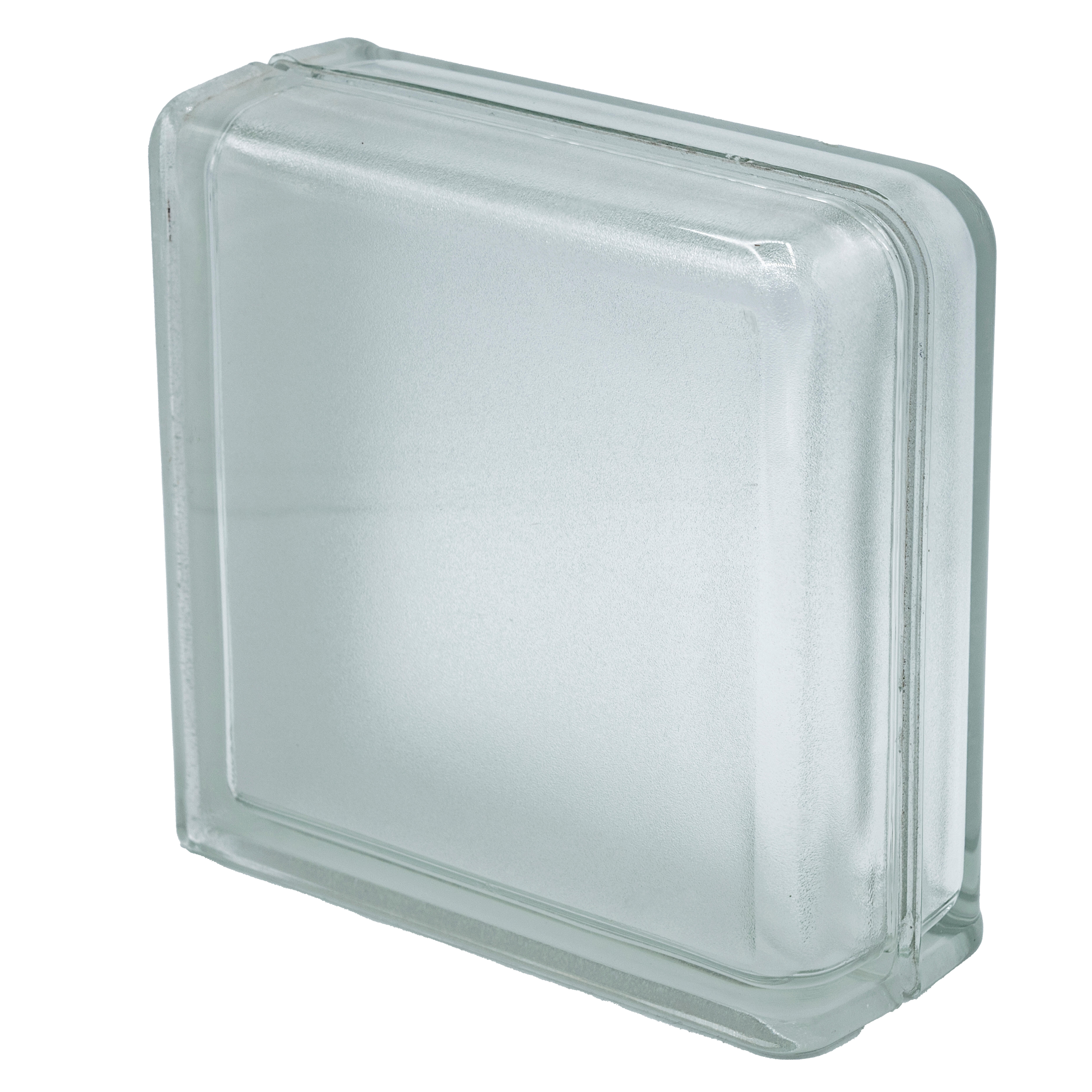 BLOQUE VIDRIO SATINADO 19X19X8CM - 2