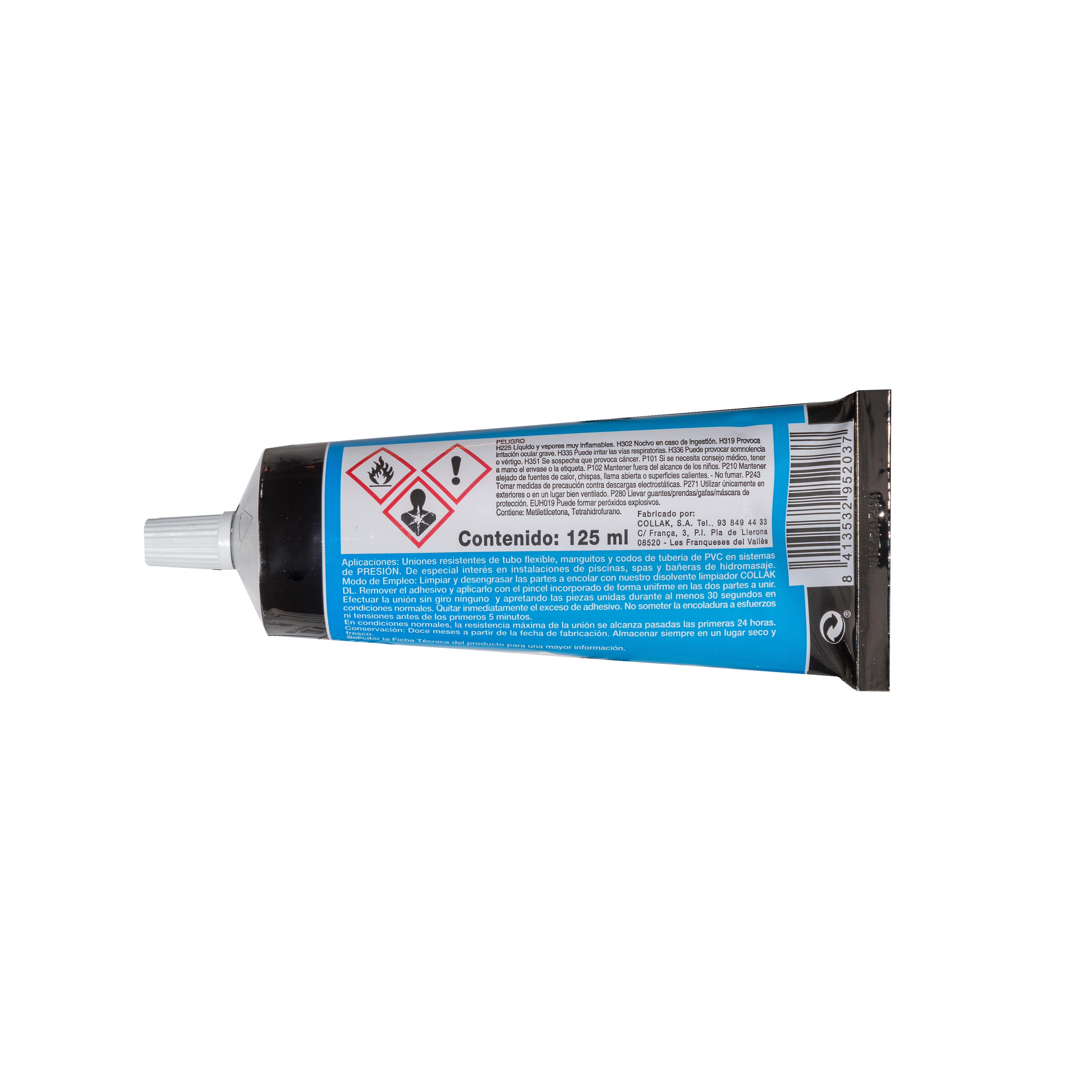 ADHESIVO PVC FLEXIBLE 125 ML COLLAK - 3