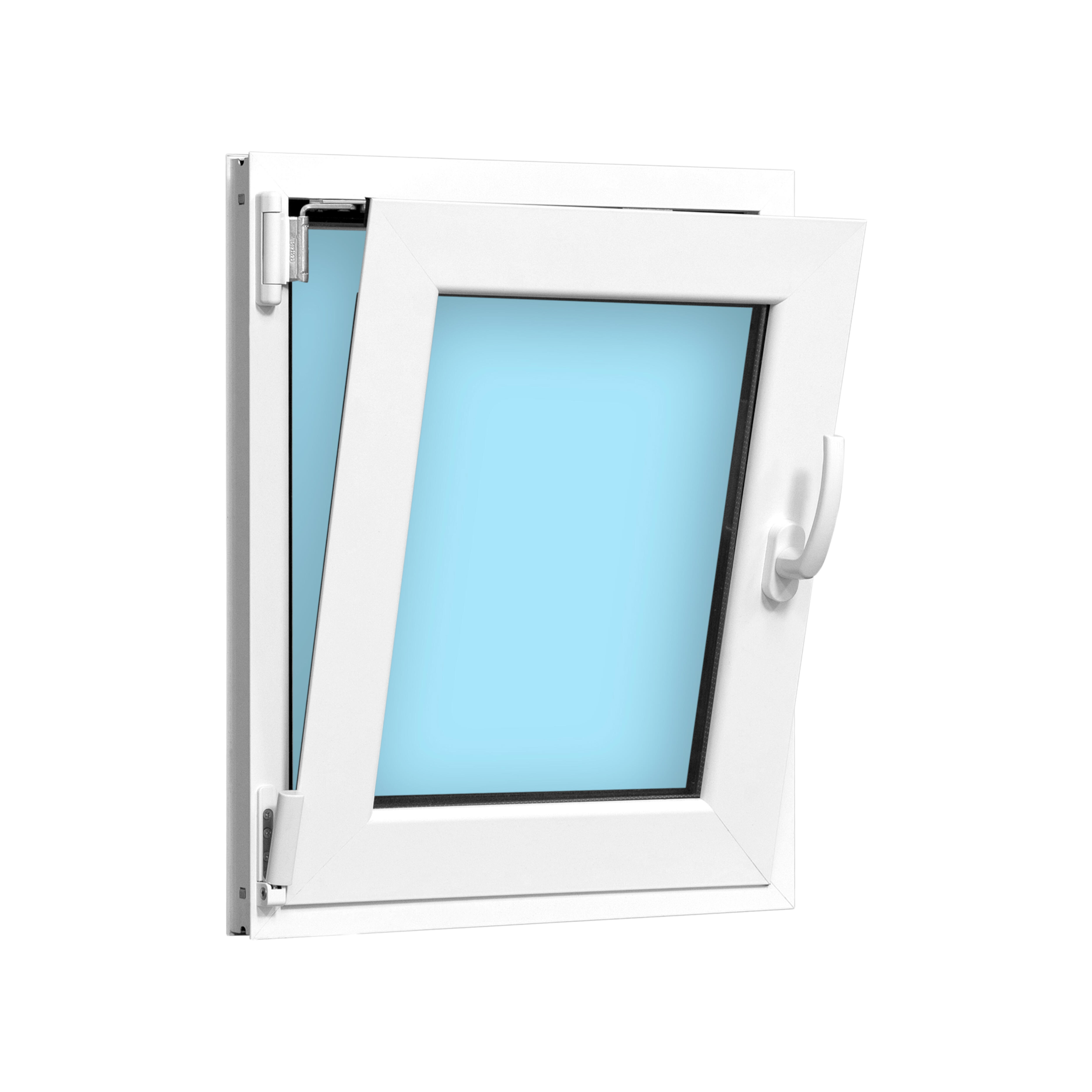 VENTANA ALUMINIO OSCILOBATIENTE BLANCA 50X60CM - 4