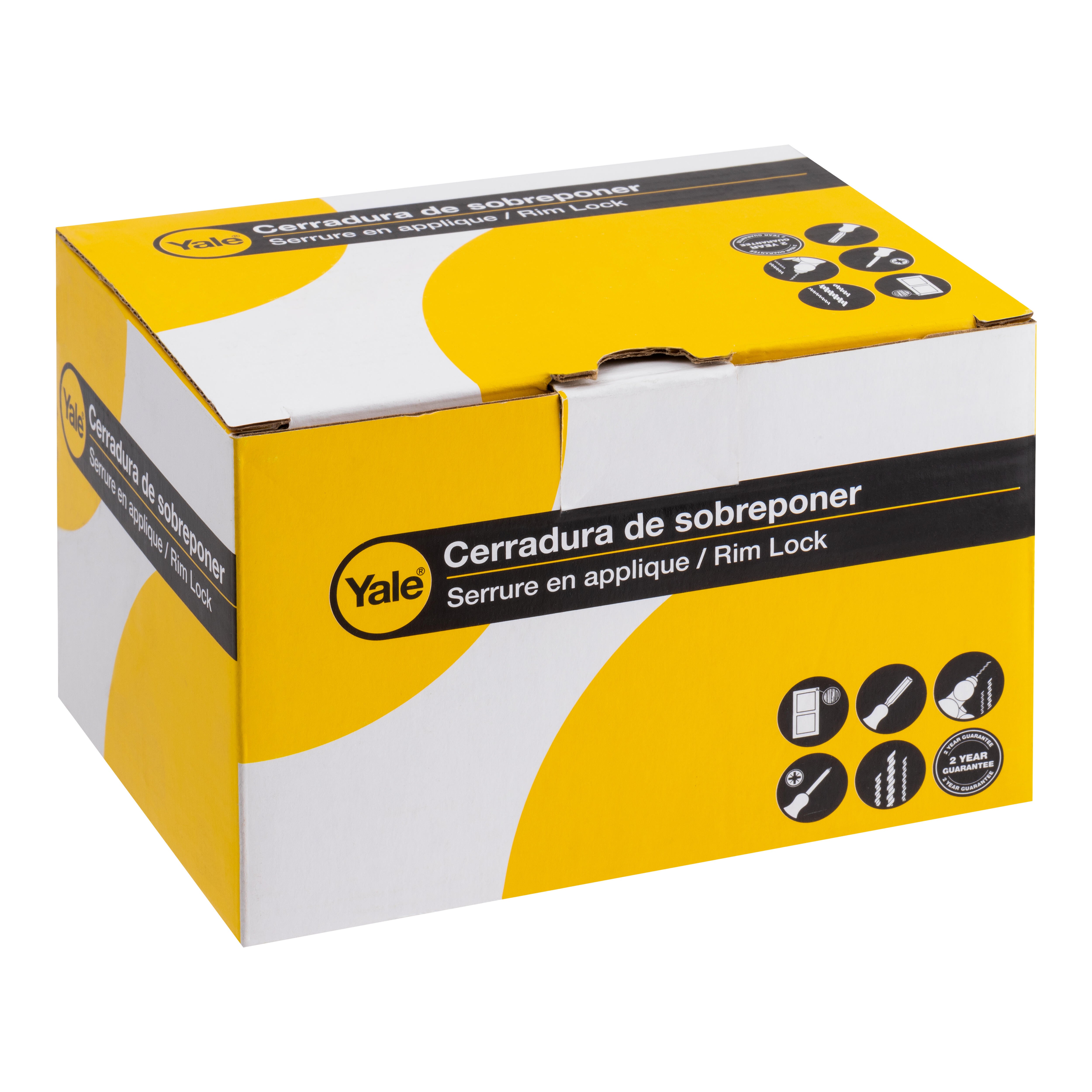 CERRADURA SOBREPONER 60  MM. PINTADA 56 A DERECHA YALE - 3