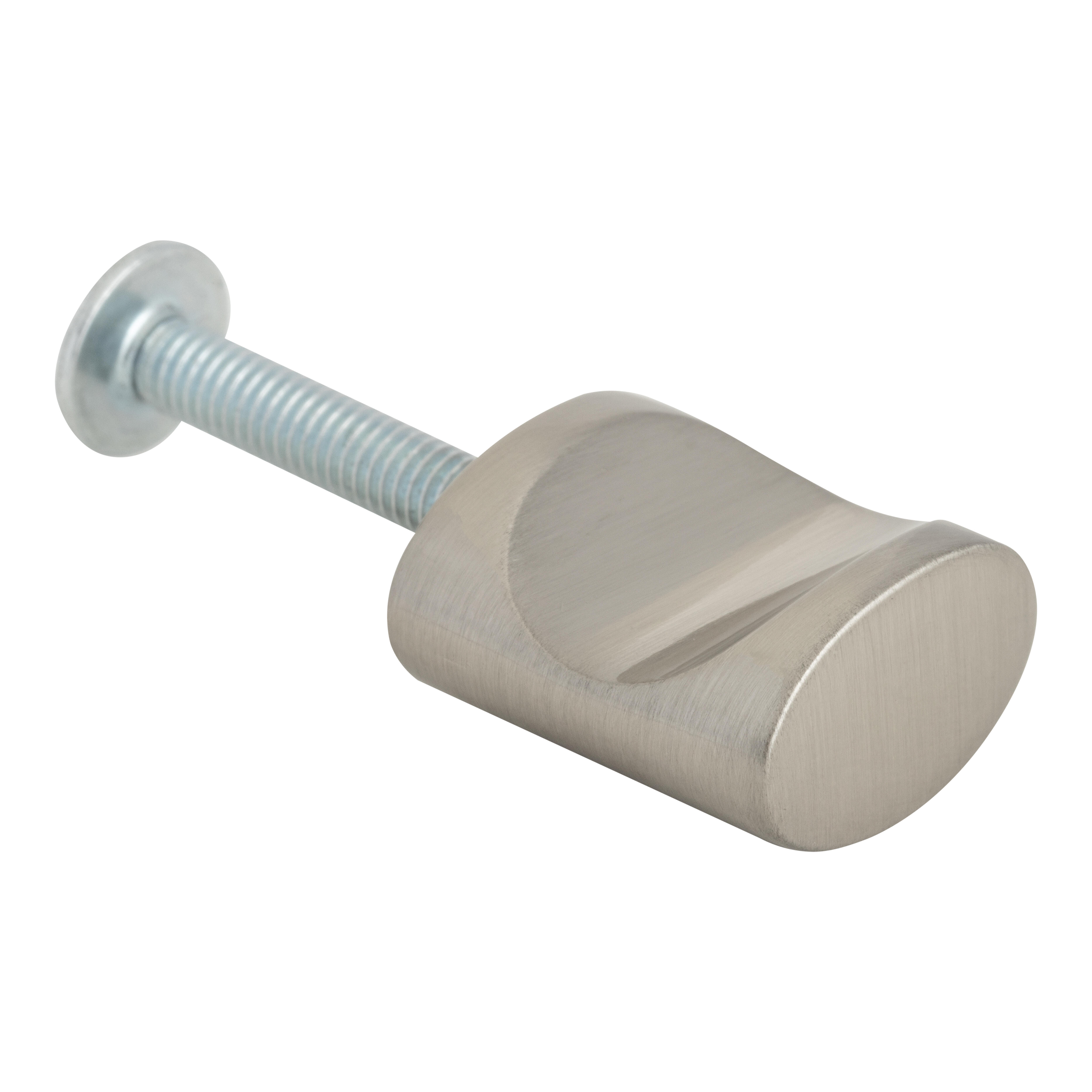 POMO MUEBLE METAL NIQUEL SATINADO 1UD - 3