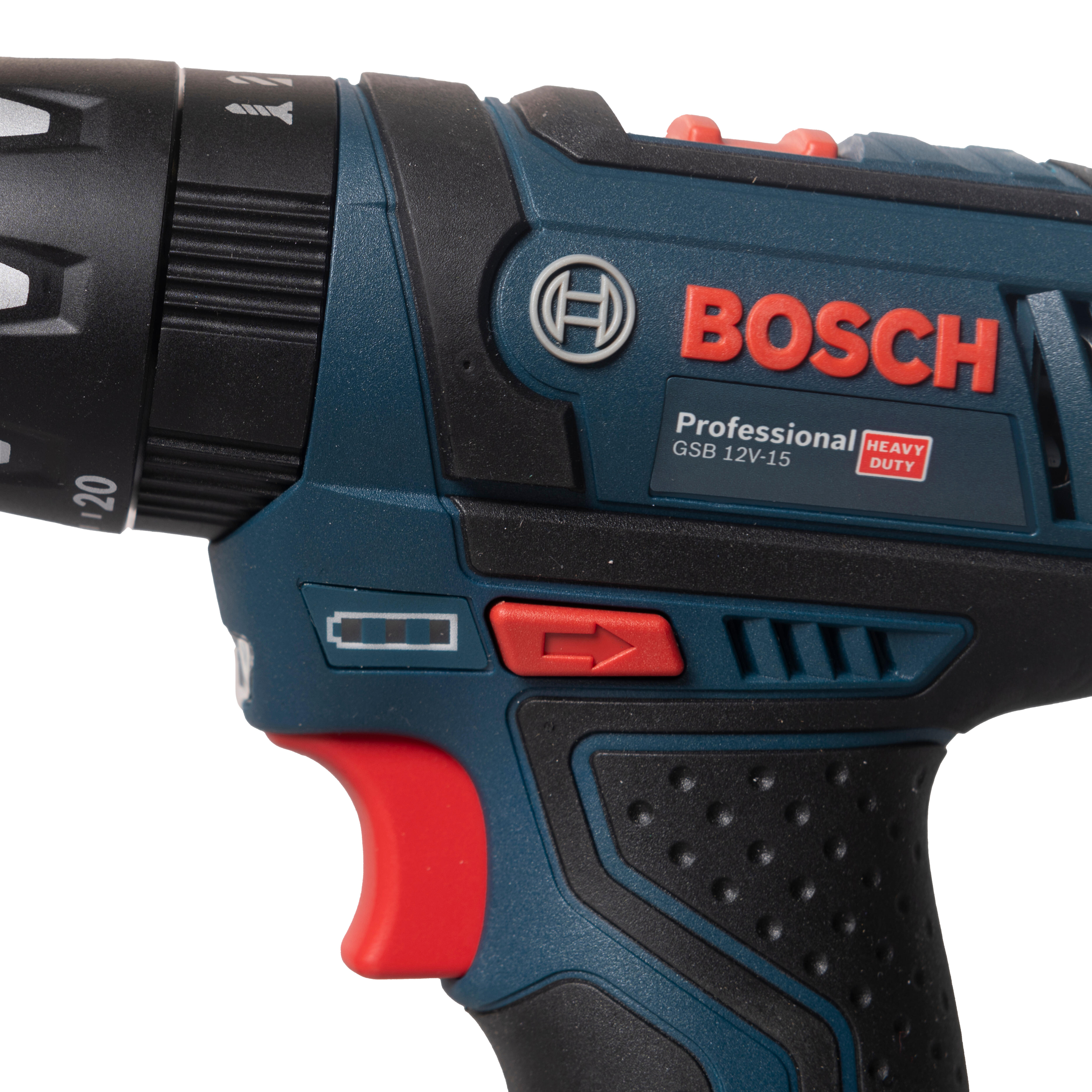 TALADRO PERCUTOR BATERÍA BOSCH GSB 12V-15 12V 2AH - 4