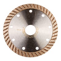 DISCO DE DIAMANTE AMOLADORA CORTE GENERAL DE OBRA BANDA CONTÍNUA TURBO CLASSIC 115MM CLIPPER - 2