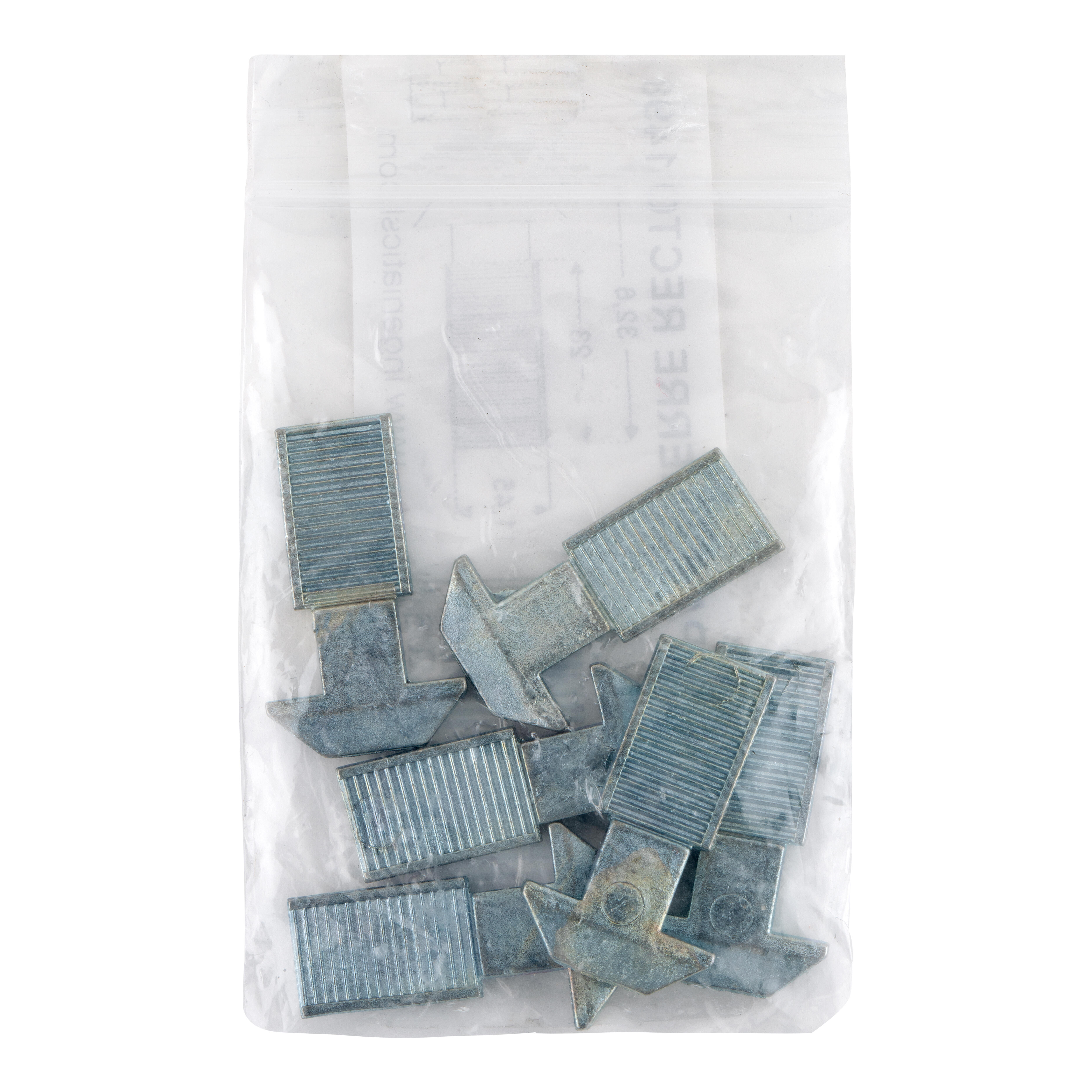 PESTILLO RECTO PARA CIERRE DE VENTANA CORREDERA. 6 UDS - 2