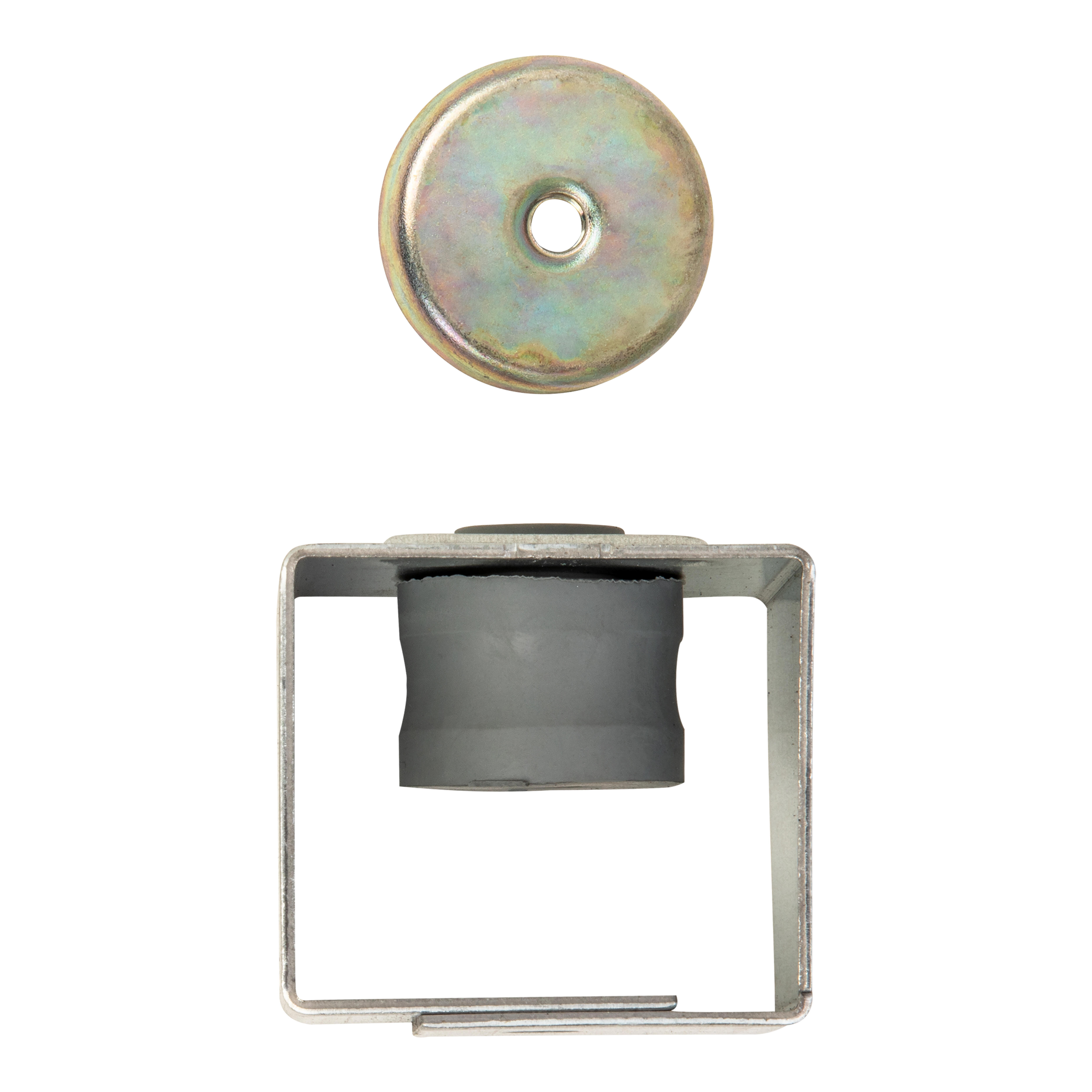 SUSPENSIÓN AMORTIGUADOR CON CAUCHO PARA TECHOS CON VARILLA 8-30 KG 25 UDS - 2