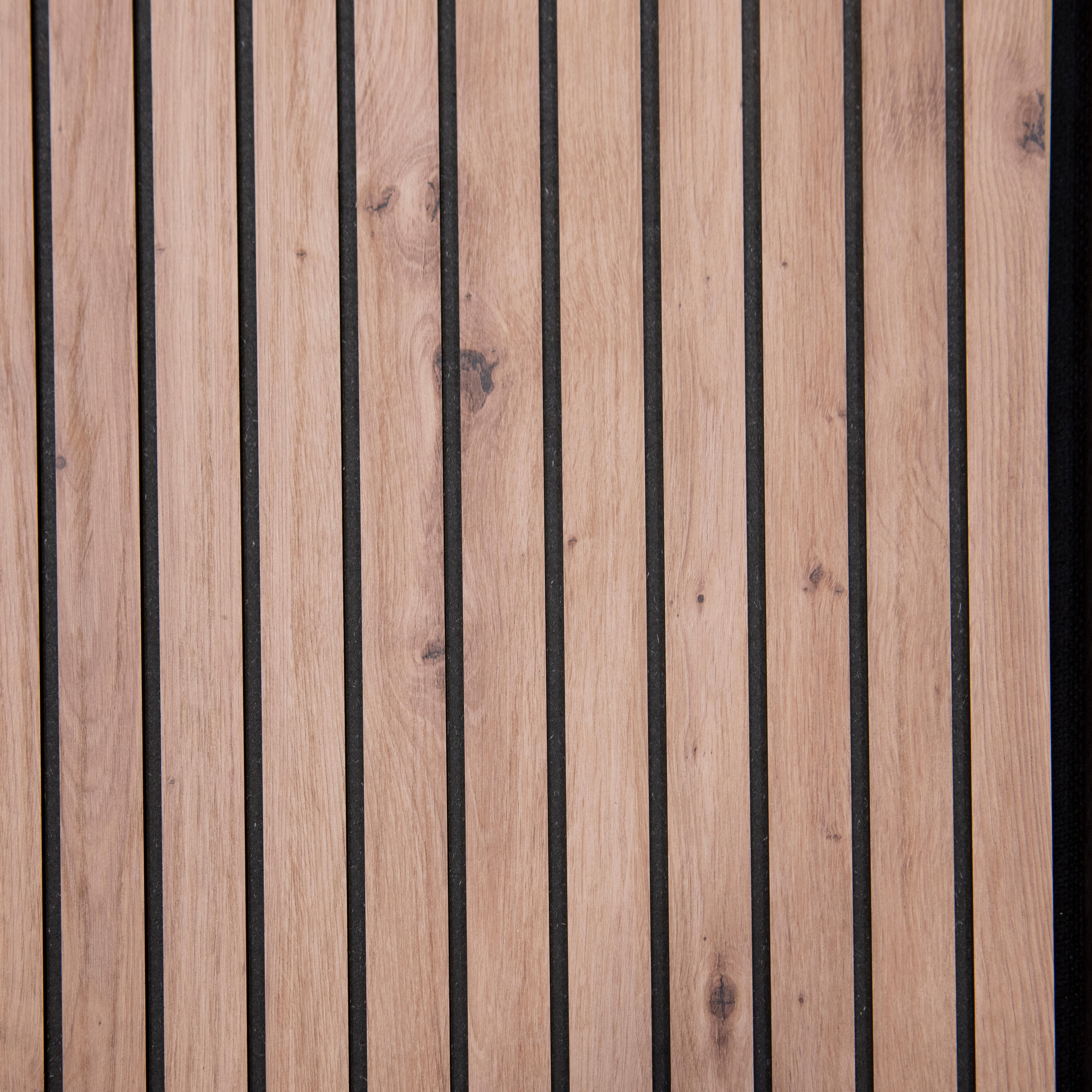 REVESTIMIENTO MDF DE LISTONES MELAMINA ROBLE 260X47.4X1 CM - 2