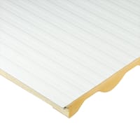 PANEL SÁNDWICH IMITACIÓN TEJA COPPO ROJO/BLANCO 4 CM 5,6X1 M - 6