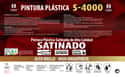 PINTURA PLASICA BLANCA SATINADA 4L S4000 - 2