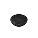 LAVABO SOBREPONER BOL 36CM NEGRO MATE - 4