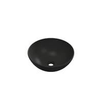 LAVABO SOBREPONER BOL 36CM NEGRO MATE - 4