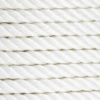 CUERDA POLIESTER CABLEADA 14MM. 1M BLANCO ROMBULL - 2