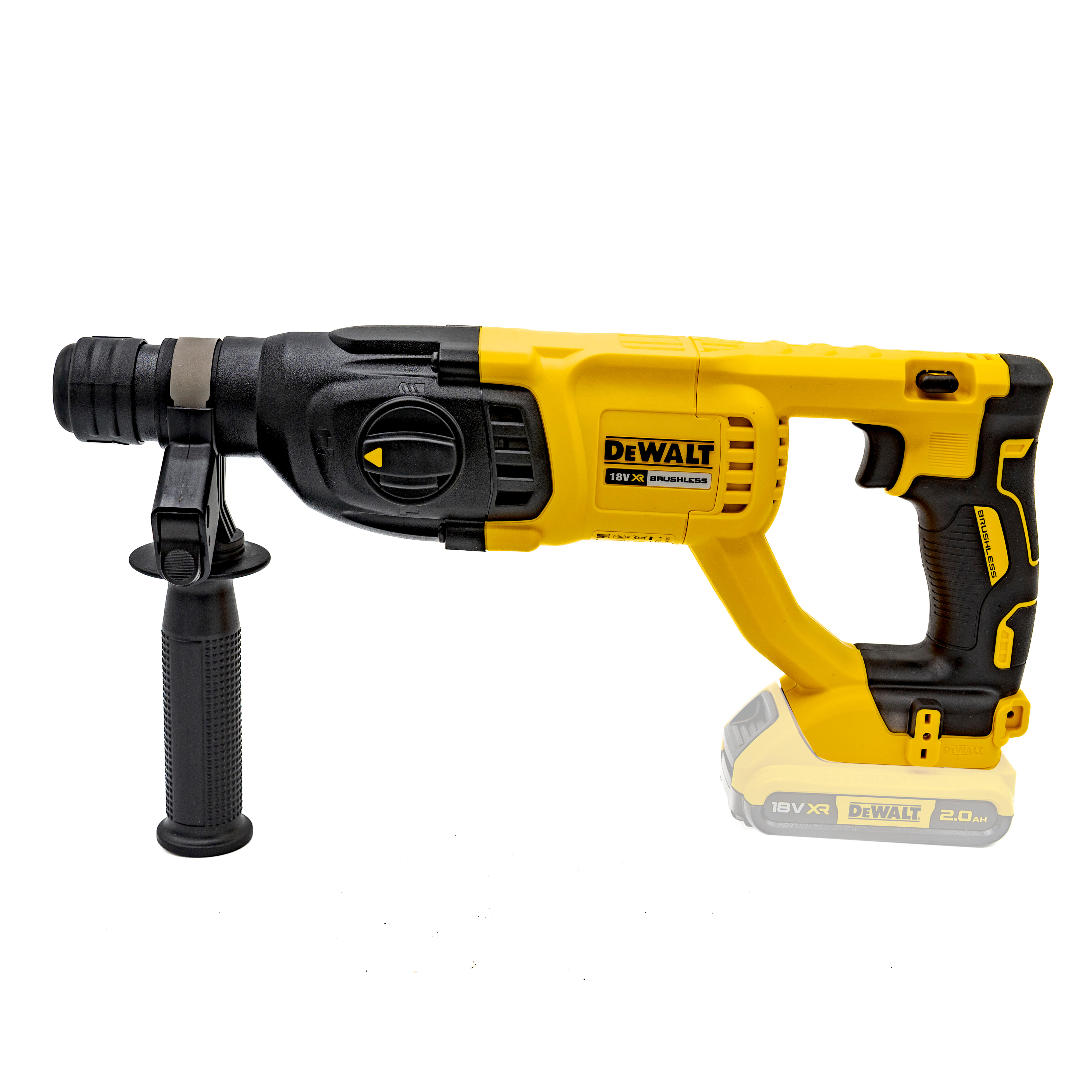 MARTILLO COMBINADO BATERÍA BRUSHLESS DEWALT  18V 2.6J - 3