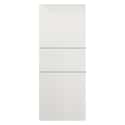 PUERTA INTERIOR EN BLOCK LACADA BLANCA NEGRA VT2 62,5 CM DERECHA - 2