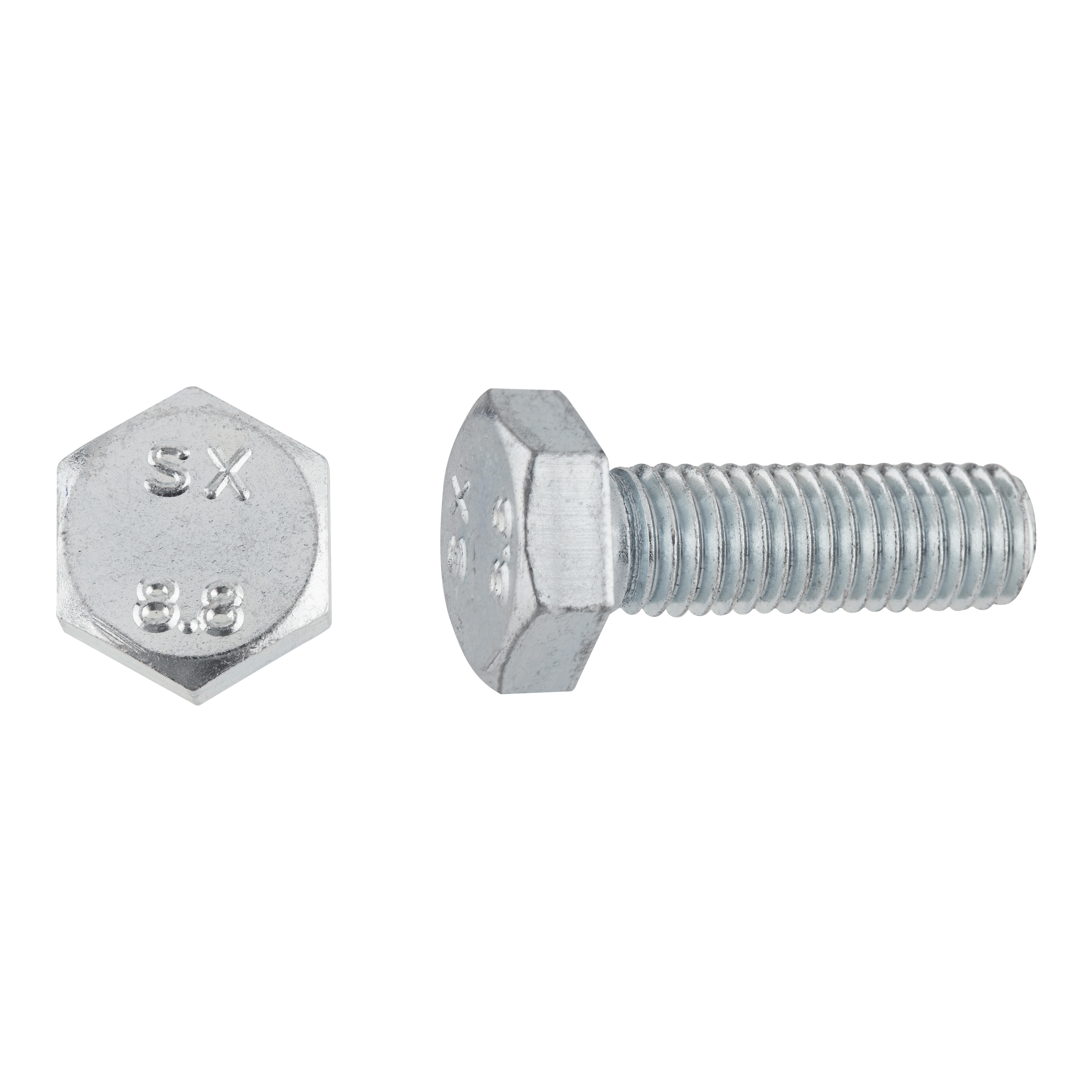 TORNILLOS MÉTRICO HEXAGONAL SIN HUELLA ZINCADOS 10X30MM. 50UDS - 3