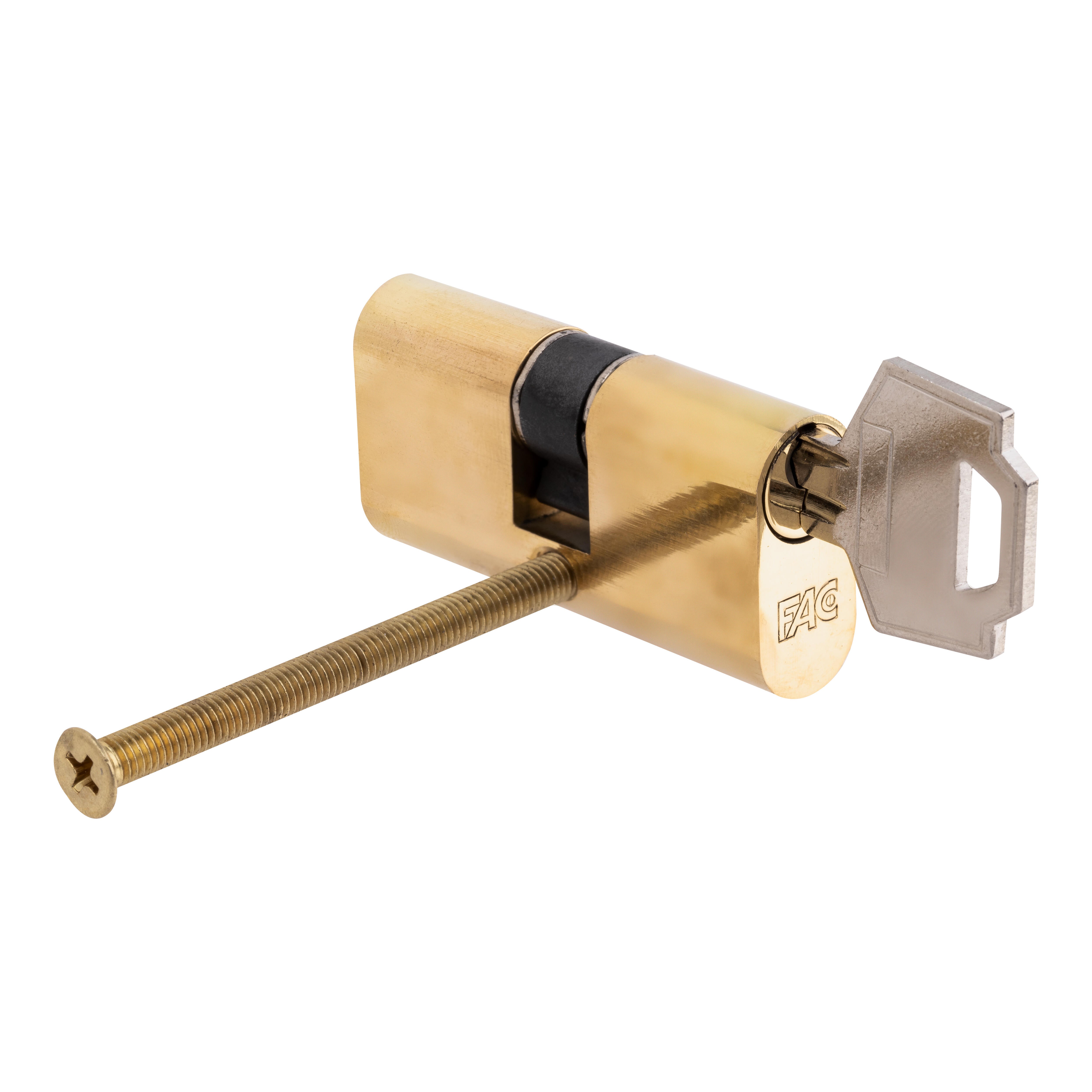 BOMBÍN CERRADURA OVALADO 28X28MM CON 5 LLAVES FAC - 3